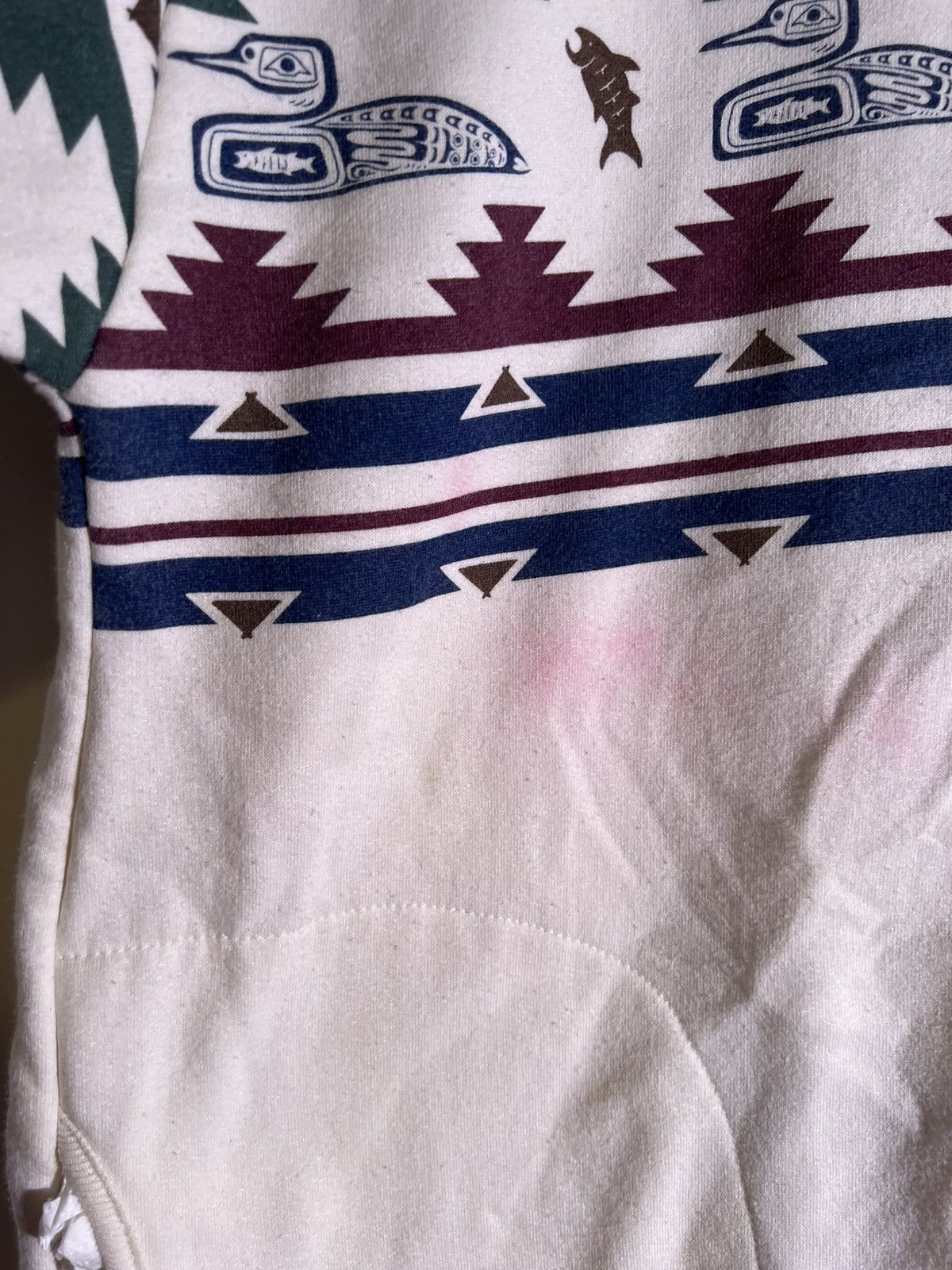 Vintage 80’s 90’s VTG Vintage Art Unlimited Retro Aztec Sweatshirt Size US XL / EU 56 / 4 - 7 Thumbnail