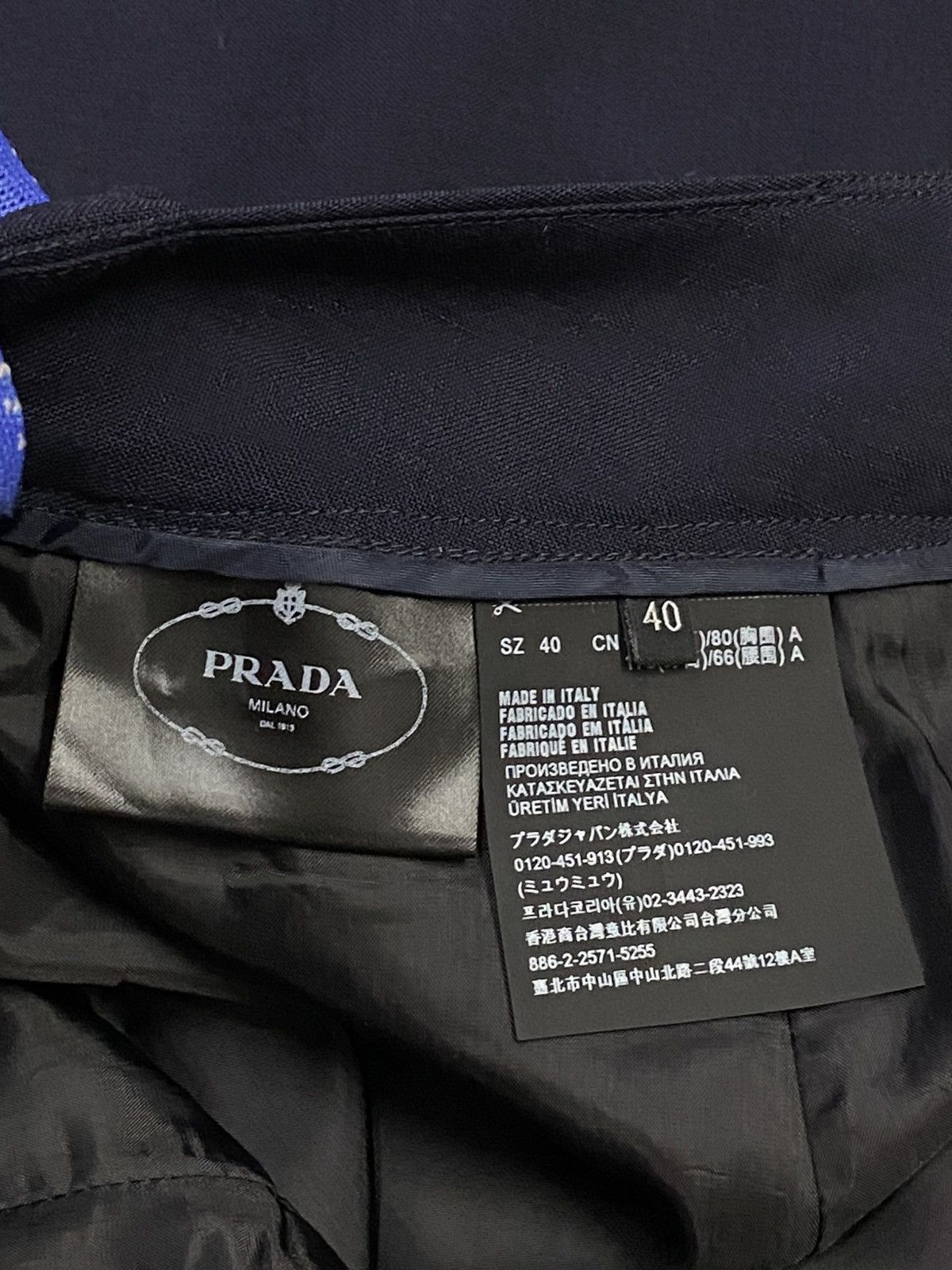 Prada Prada high-rise wide-leg mohair wool trousers Size 27" / US 4 / IT 40 - 9 Thumbnail