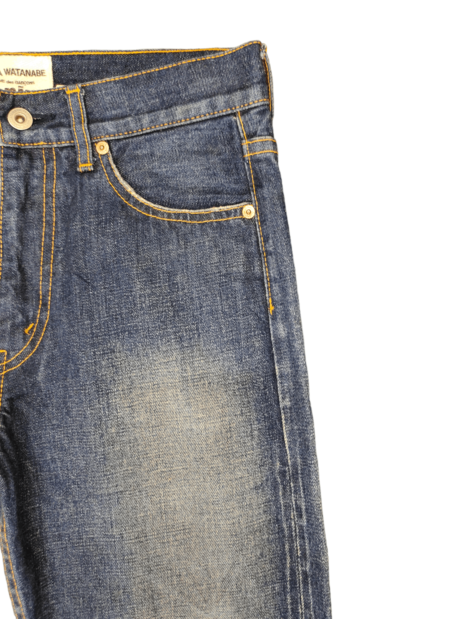 Junya Watanabe AD2015 Junya Watanabe Sand Wash Selvedge Denim Jeans Size US 30 / EU 46 - 6 Thumbnail