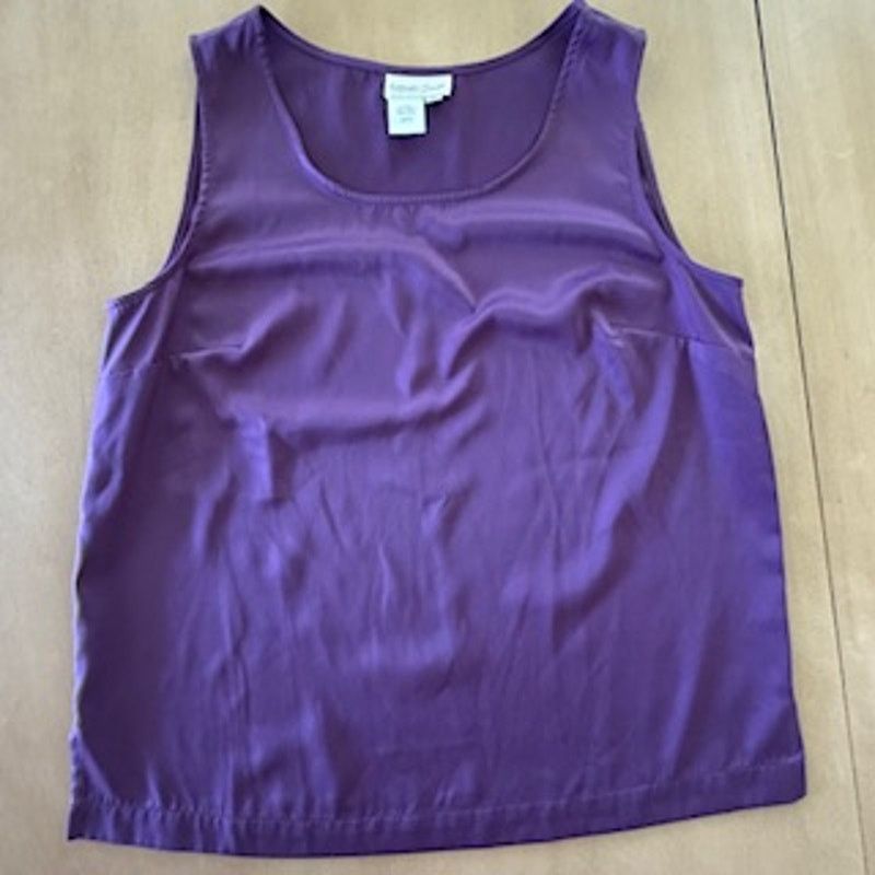 Coldwater Creek Coldwater Creek Size Small Purple Sleeveless Tank Shirt Size S / US 4 / IT 40 - 1 Thumbnail