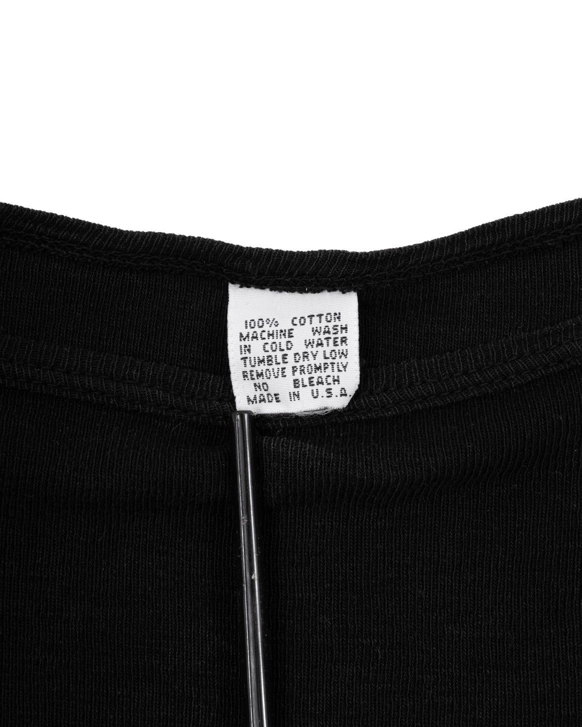 Chrome Hearts *VERY RARE* Chrome Hearts Dagger Logo Croptop 1990’s Black Size XS / US 0-2 / IT 36-38 - 5 Thumbnail