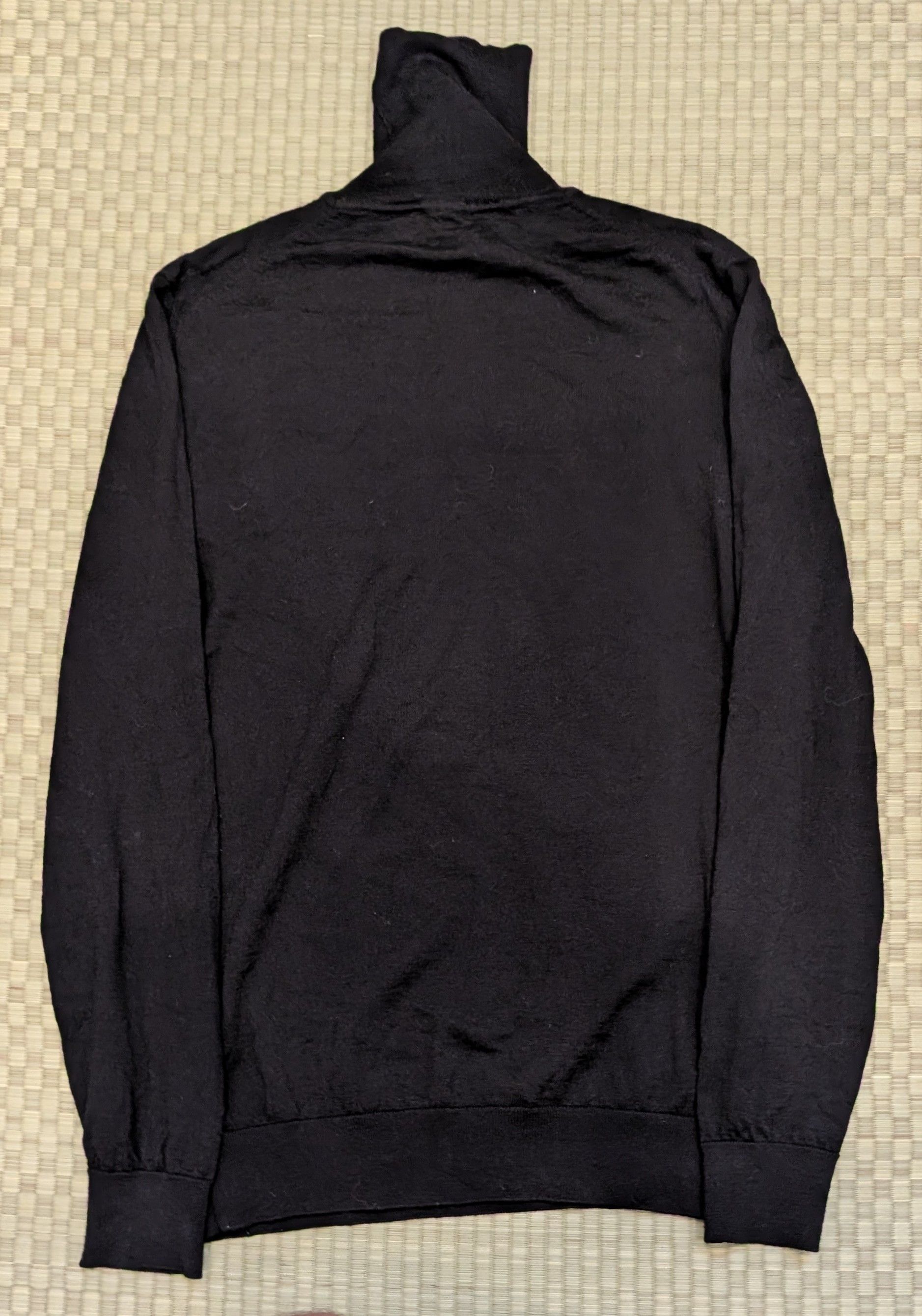 Mr P. Mr. P Slim Fit Merino Wool Roll Neck Sweater Made in Italy Size US S / EU 44-46 / 1 - 2 Thumbnail