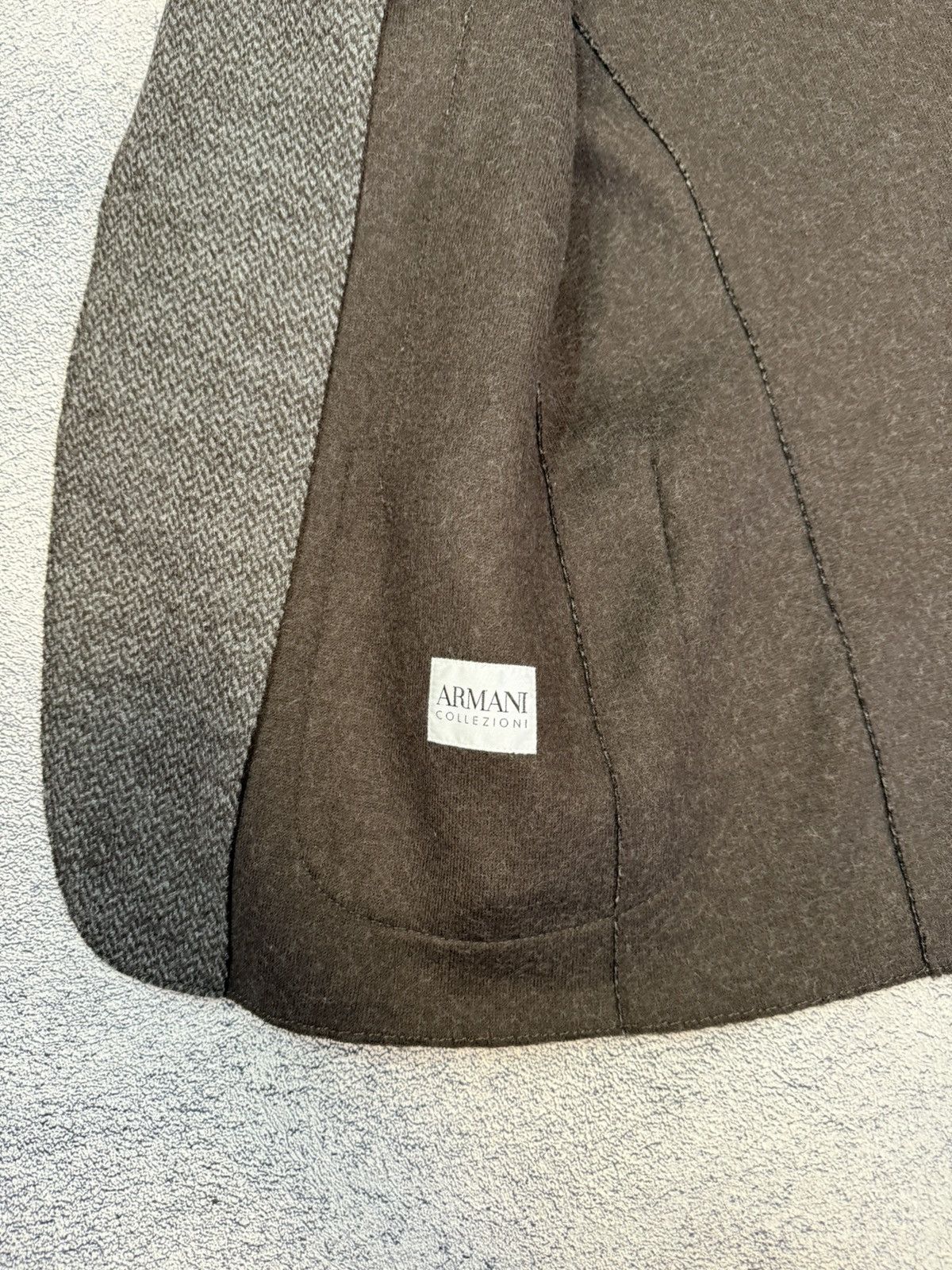 Armani Collezioni Armani Collezioni Men Wool Blazer Jacket Sport Coat 52R Size 42R - 9 Thumbnail