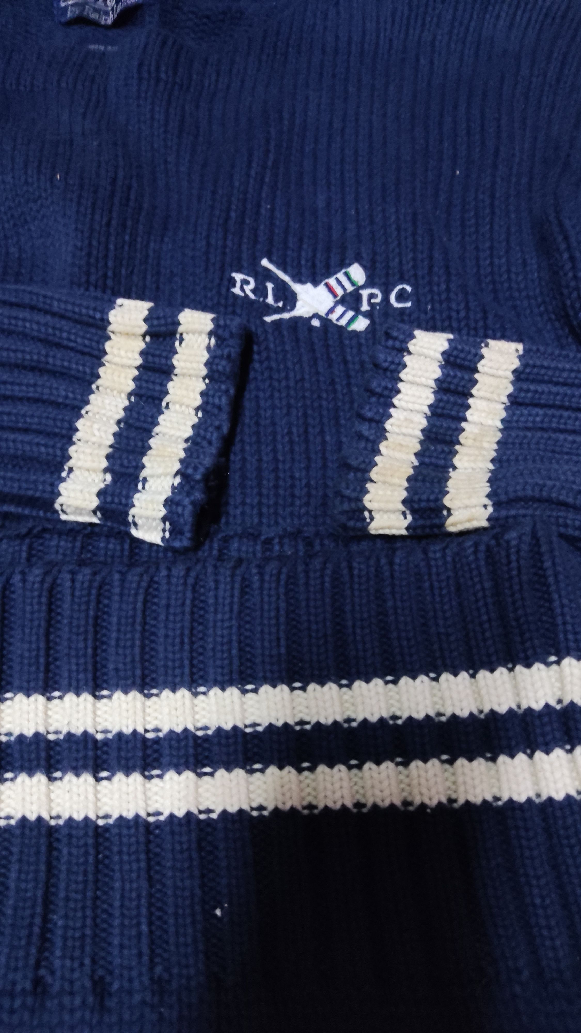 Polo Ralph Lauren × Vintage Vintage Polo Ralph Lauren Wool Sweater Size US L / EU 52-54 / 3 - 5 Thumbnail