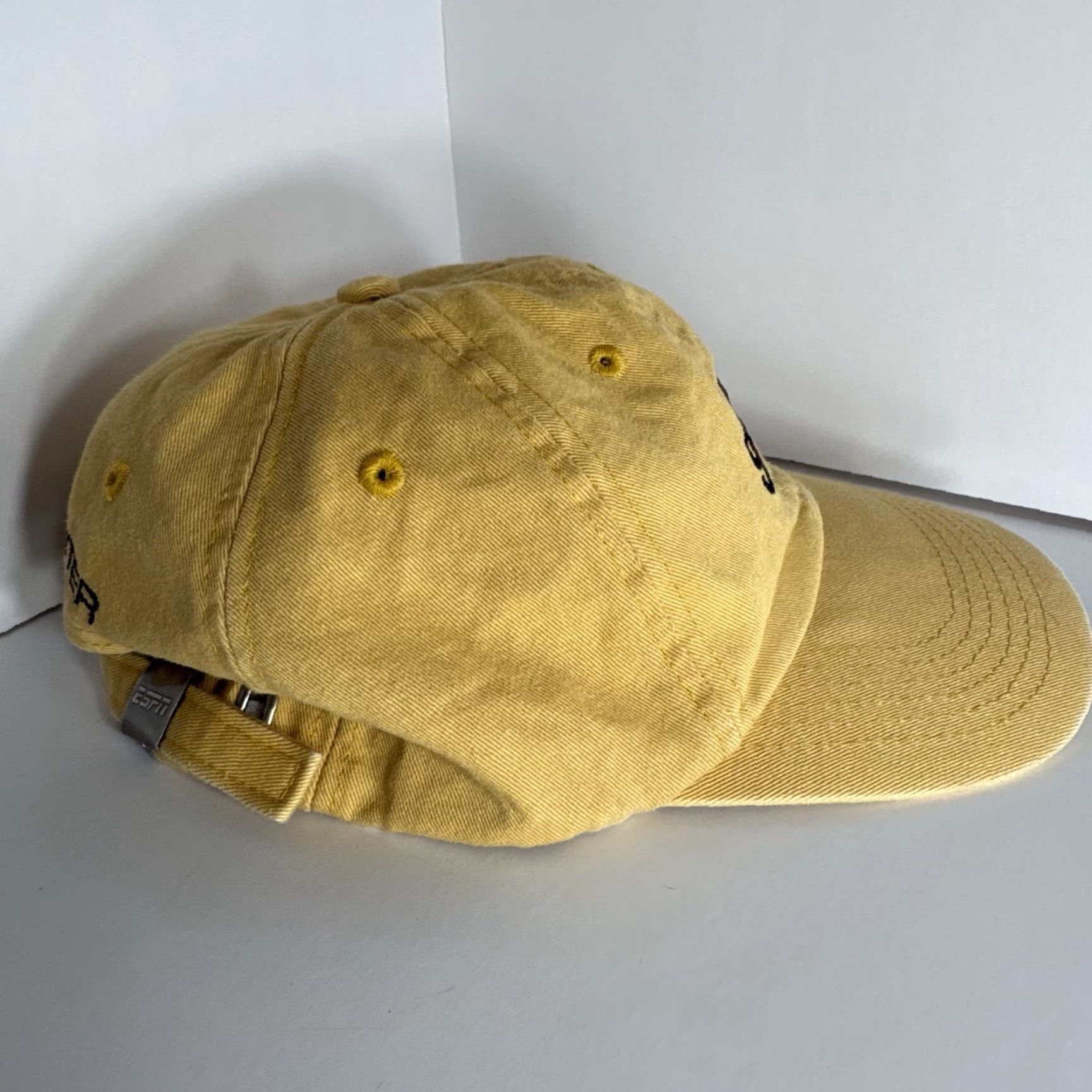 Logo 7 ESPN Cap Hat Unisex Adjustable Color Yellow Sports Center Embroidered SC Logo Baseball Cap Hat Adults One Size Yellow ESPN Cap Size ONE SIZE - 3 Thumbnail
