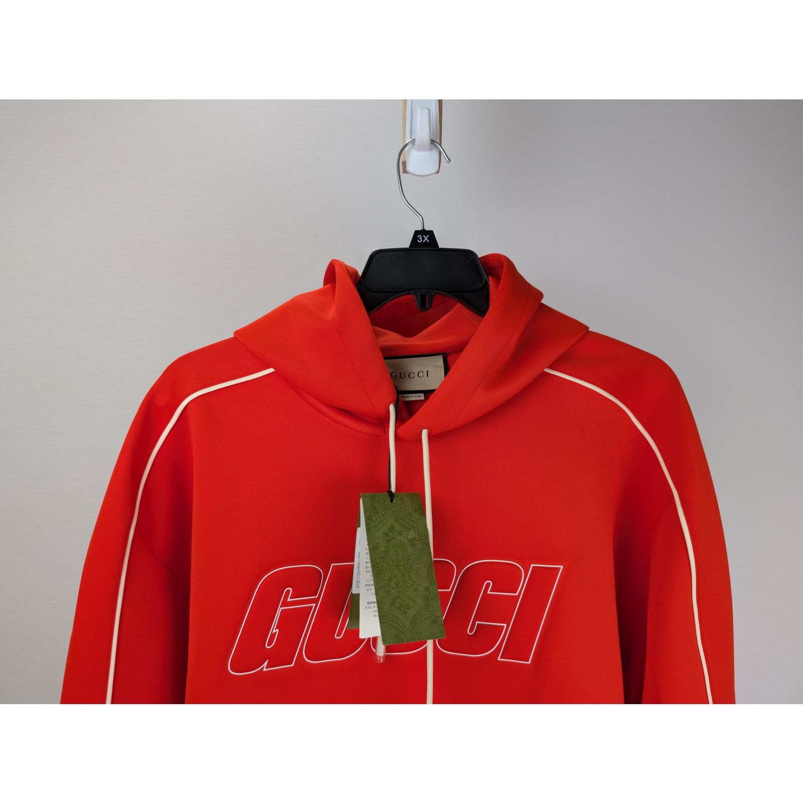 Gucci o1rshd1 Hoodie Hooded Sweatshirt Light Neopre in Coral/Mix Size US M / EU 48-50 / 2 - 3 Thumbnail
