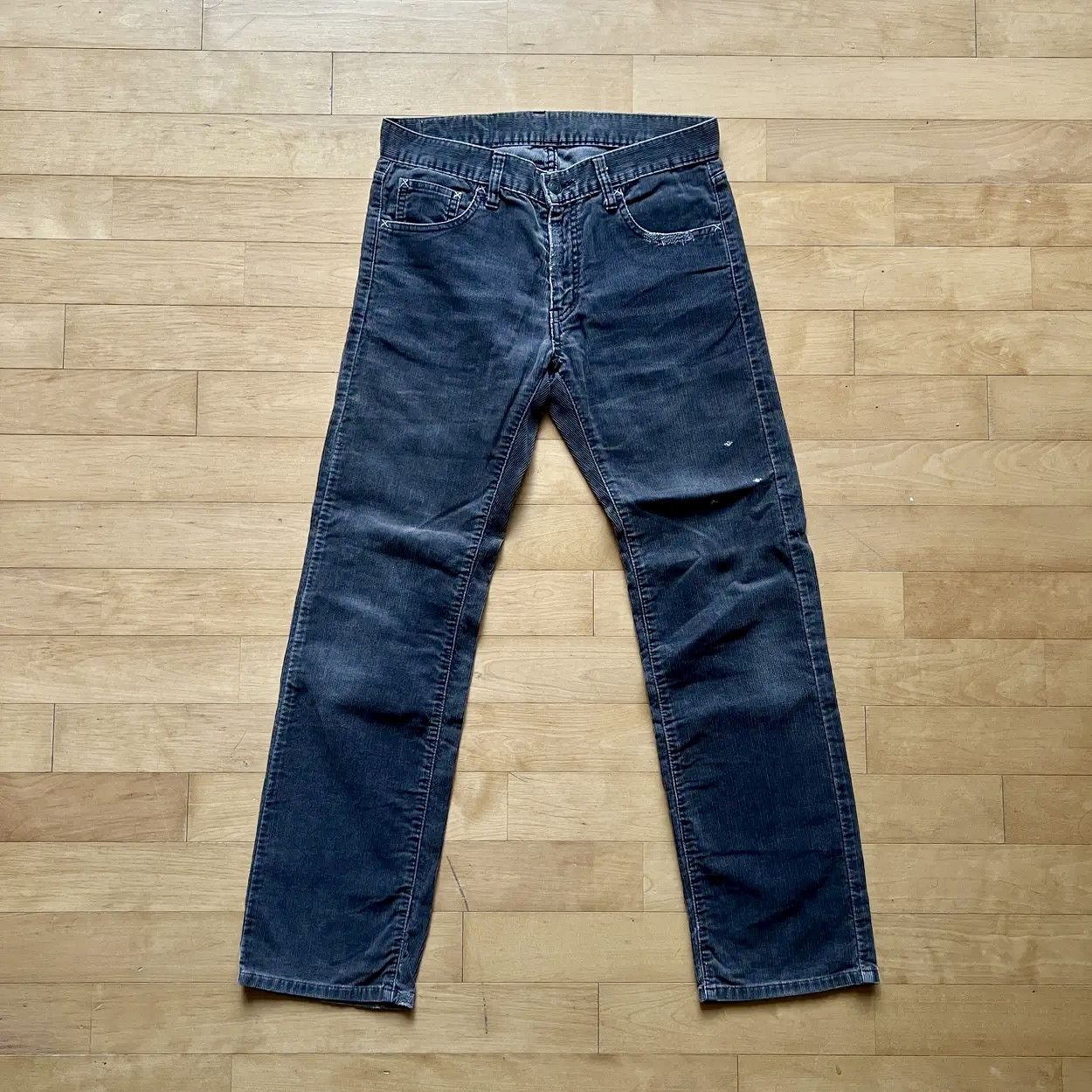 *Rare Neighborhood Womens SVG Dirty washed cord pants S