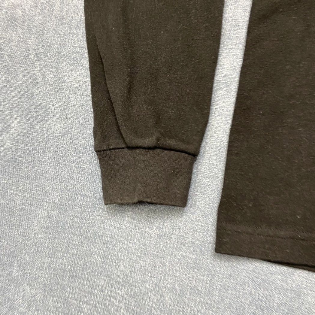 Versace Jeans Couture VINTAGE Versace Jeans Couture Shirt Mens Large Black Dark Wash Mock Neck Long Sleeve Knit Breathable Everyday Wear Size US L / EU 52-54 / 3 - 2 Thumbnail