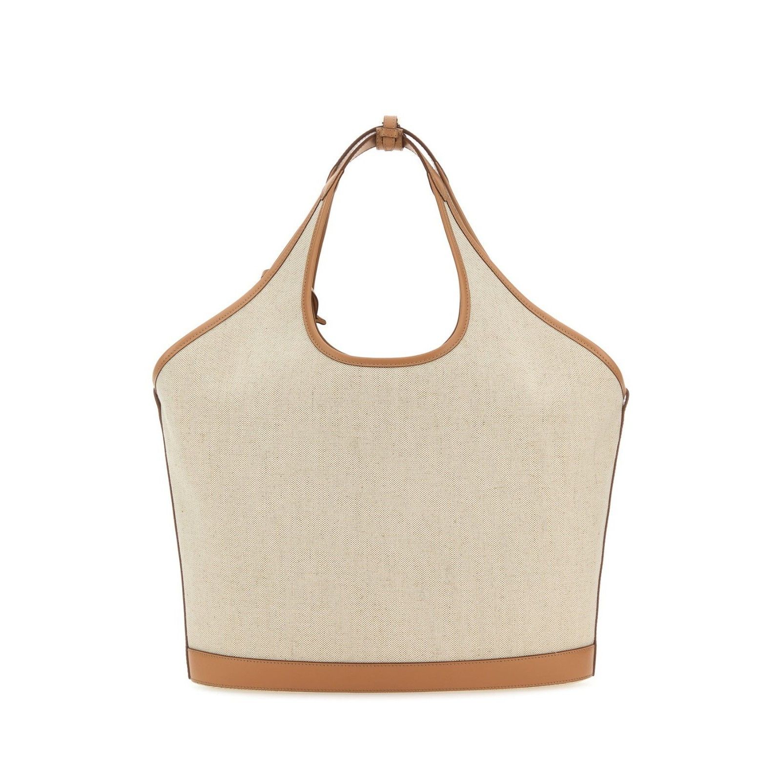 Prada PRADA Sand Beige Canvas Shopper Top Handle Bag New & Authent Size ONE SIZE - 3 Thumbnail