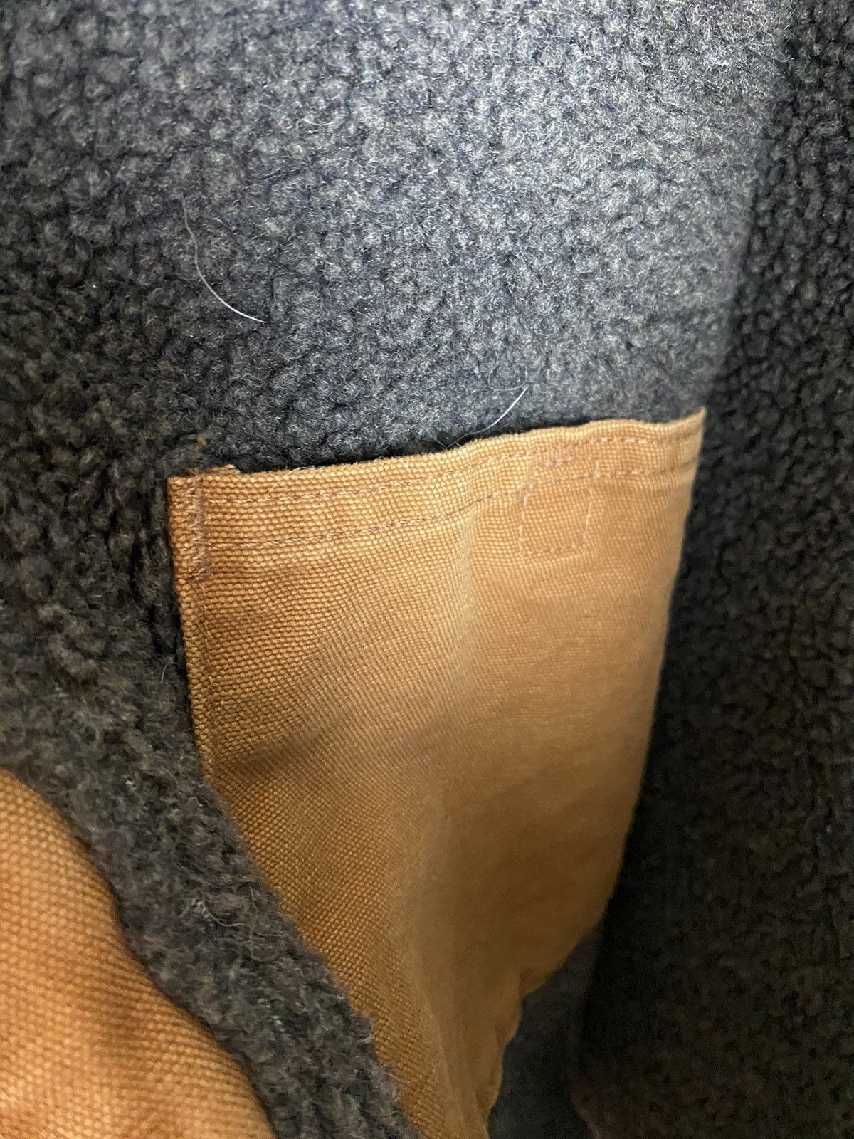 Carhartt Vintage Carhartt Sherpa Lined Vest Fur Workwear Size US XL / EU 56 / 4 - 9 Thumbnail