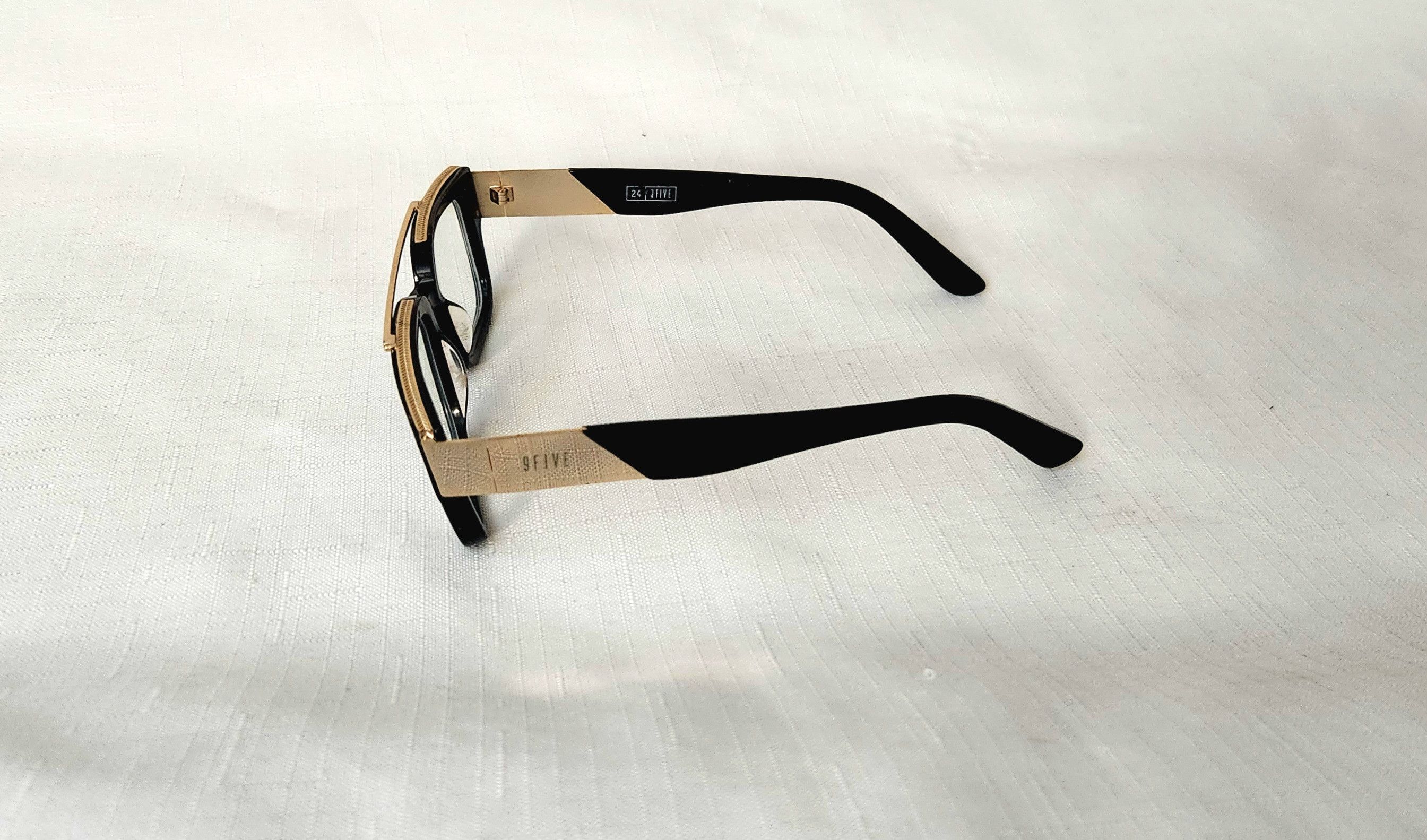 9FIVE 9FIVE 24 BLACK & 24K GOLD PLATED GRADIENT EYEGLASSES ADULT Size ONE SIZE - 3 Thumbnail