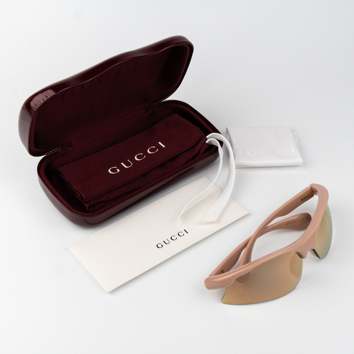 Gucci Gucci Men Sunglasses Mask GG1774S 004 BRAND NEW Size ONE SIZE - 10 Thumbnail