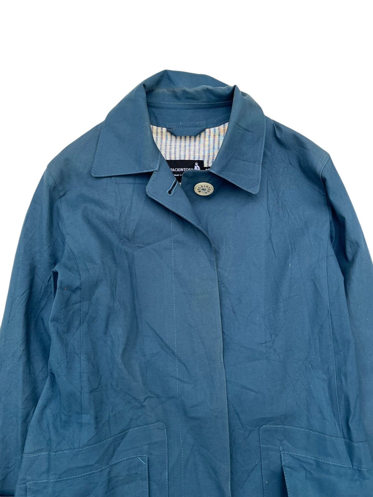 Mackintosh Mackintosh Jacket Rubber Cotton Genuine Handmade Size US M / EU 48-50 / 2 - 3 Thumbnail