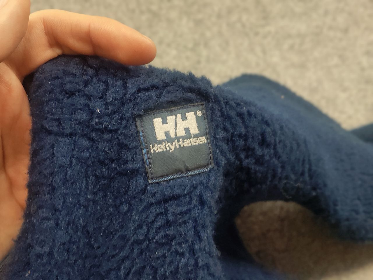 Helly Hansen Vintage 80s Helly Hansen Deep Pile Sherpa Fleece Navy Jacket Size US M / EU 48-50 / 2 - 10 Thumbnail