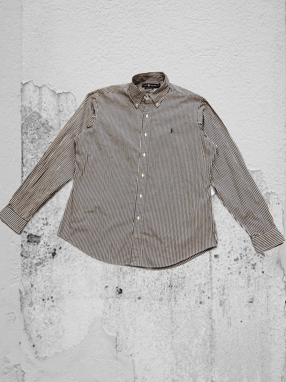 Ralph Lauren Vintage striped Shirt Ralph Lauren crazy Y2K size L Size US L / EU 52-54 / 3 - 1 Thumbnail