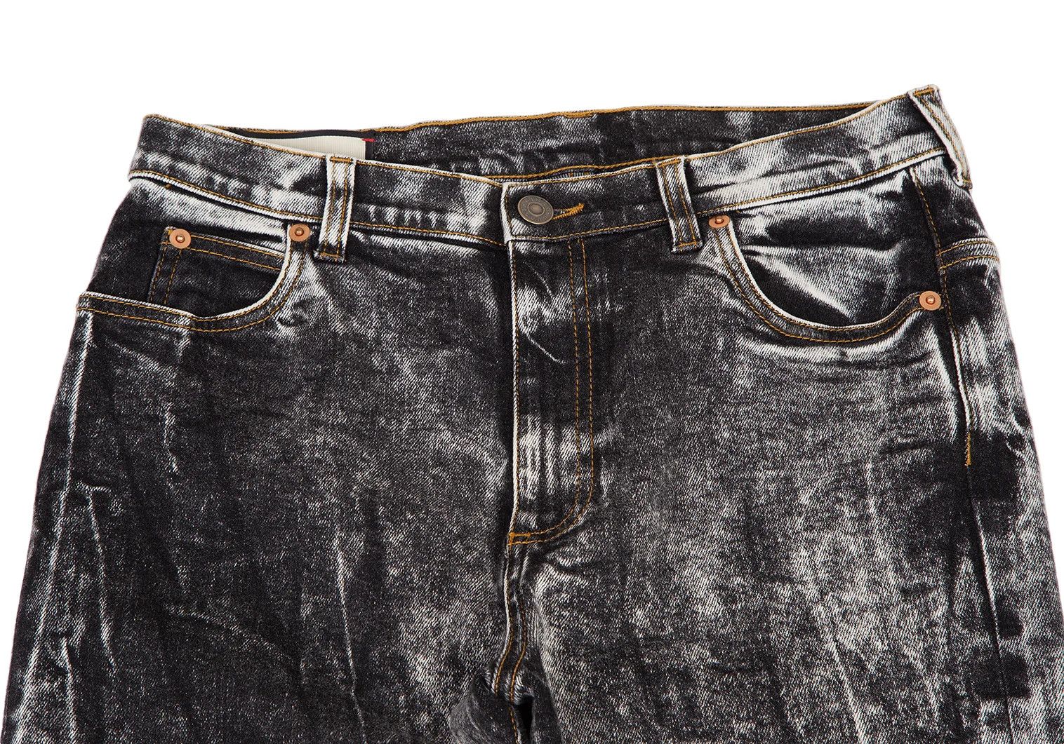 Gucci Washed Black Denim Pants Size 28 Size US 28 / EU 44 - 2 Thumbnail