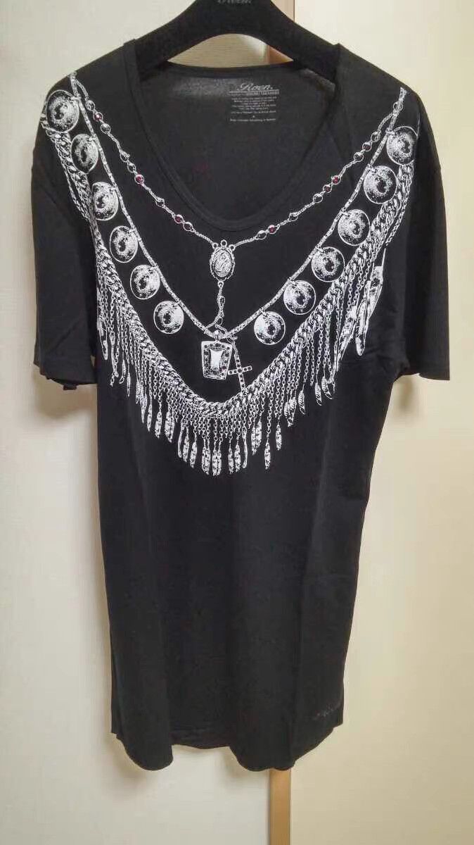 Roen roen Crystal Luxury Design T-shirt K11 Size US S / EU 44-46 / 1 - 1 Thumbnail