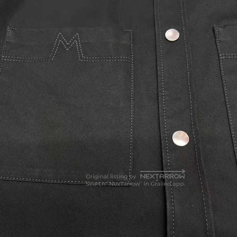 Amiri Amiri Denim Short Sleeve Shirt Size US L / EU 52-54 / 3 - 4 Thumbnail