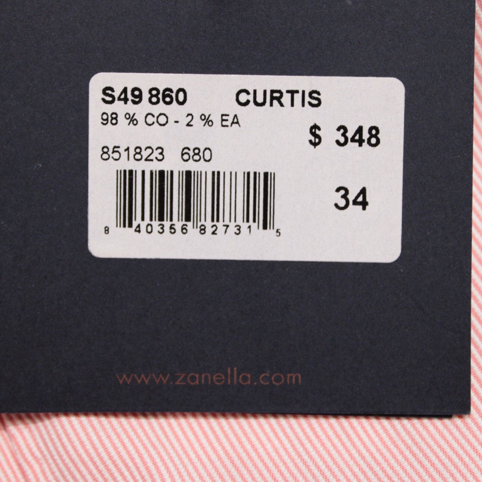 Zanella Zanella New with tags Chino Size 34 US In Red Size US 34 / EU 50 - 4 Thumbnail
