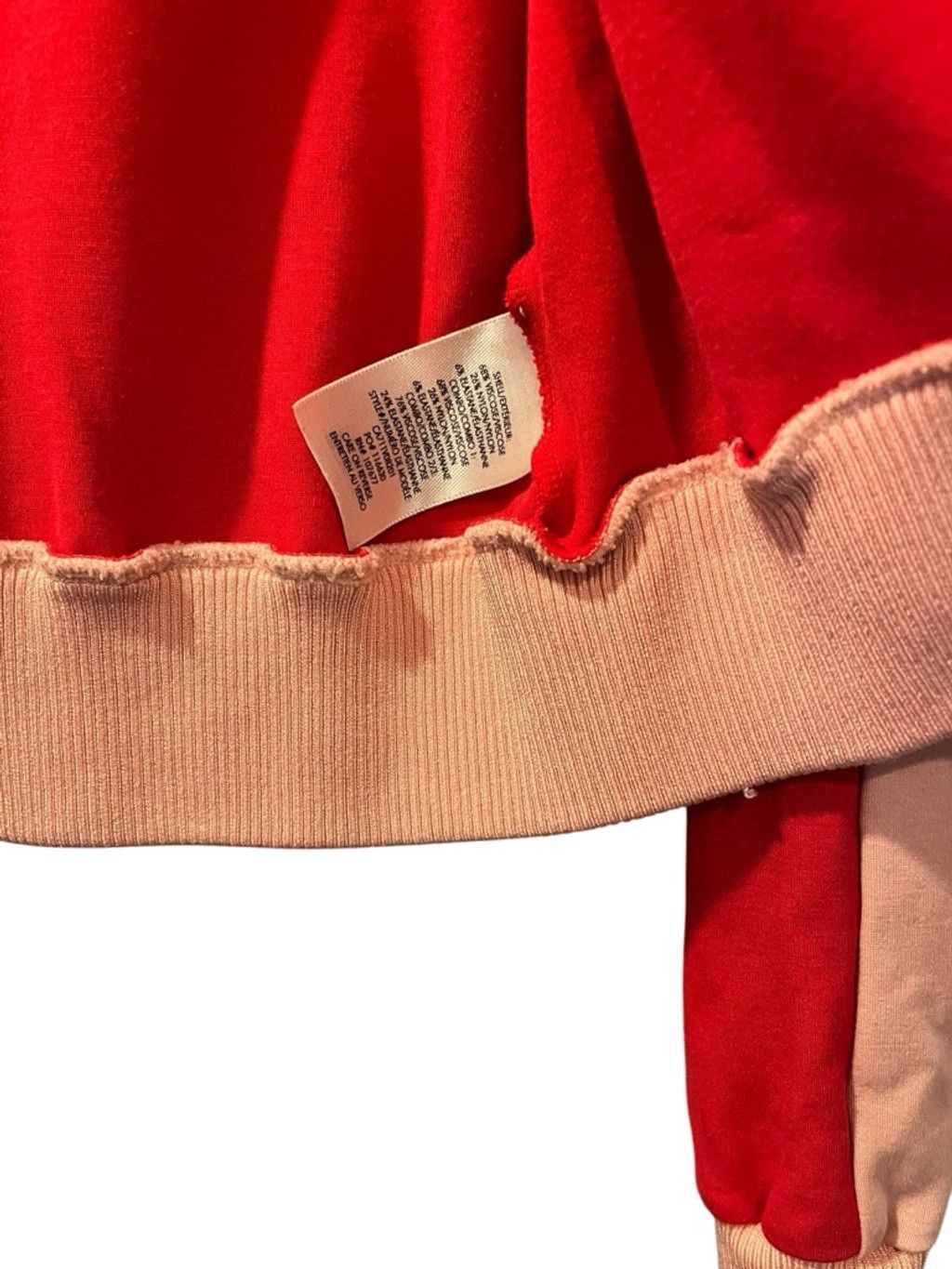 Alice + Olivia Alice + Olivia AIR Jackson Cropped Track Jacket Red Pink Med Size M / US 6-8 / IT 42-44 - 6 Thumbnail