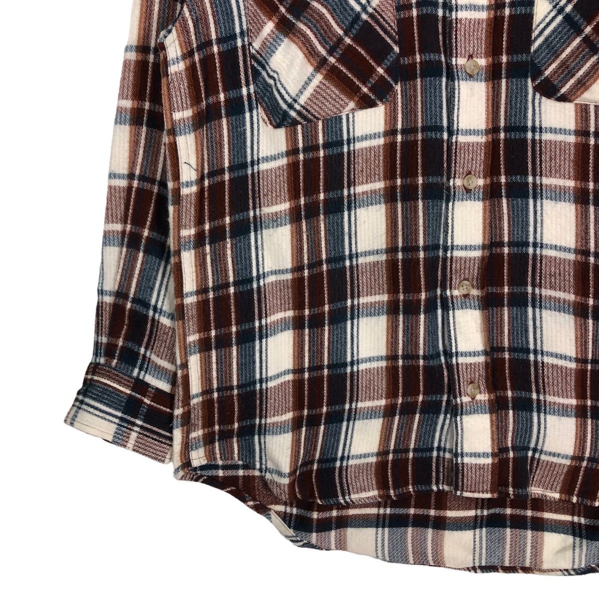 Japanese Brand 🔥Vintage Flannel Shirt Chore Jacket Canterbury Wood Tartan Size US M / EU 48-50 / 2 - 4 Thumbnail