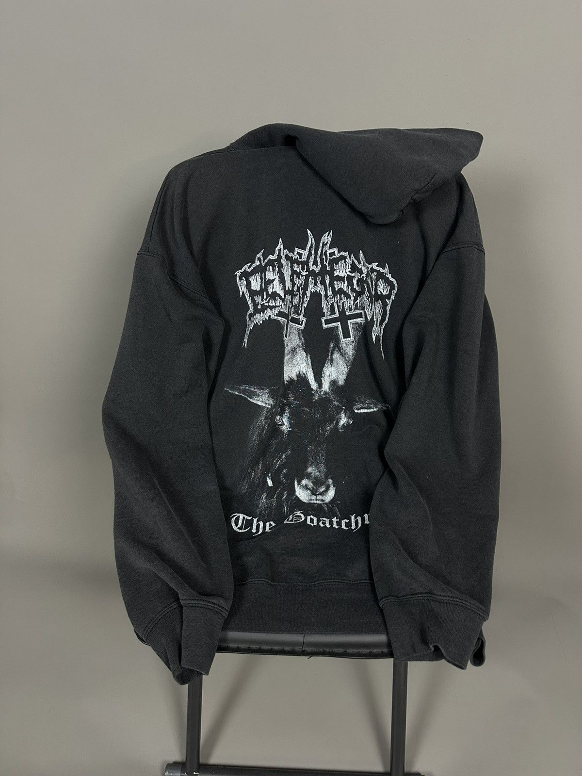 Vintage Belphegor 2000s Sweatshirt Size US XL / EU 56 / 4 - 2 Thumbnail
