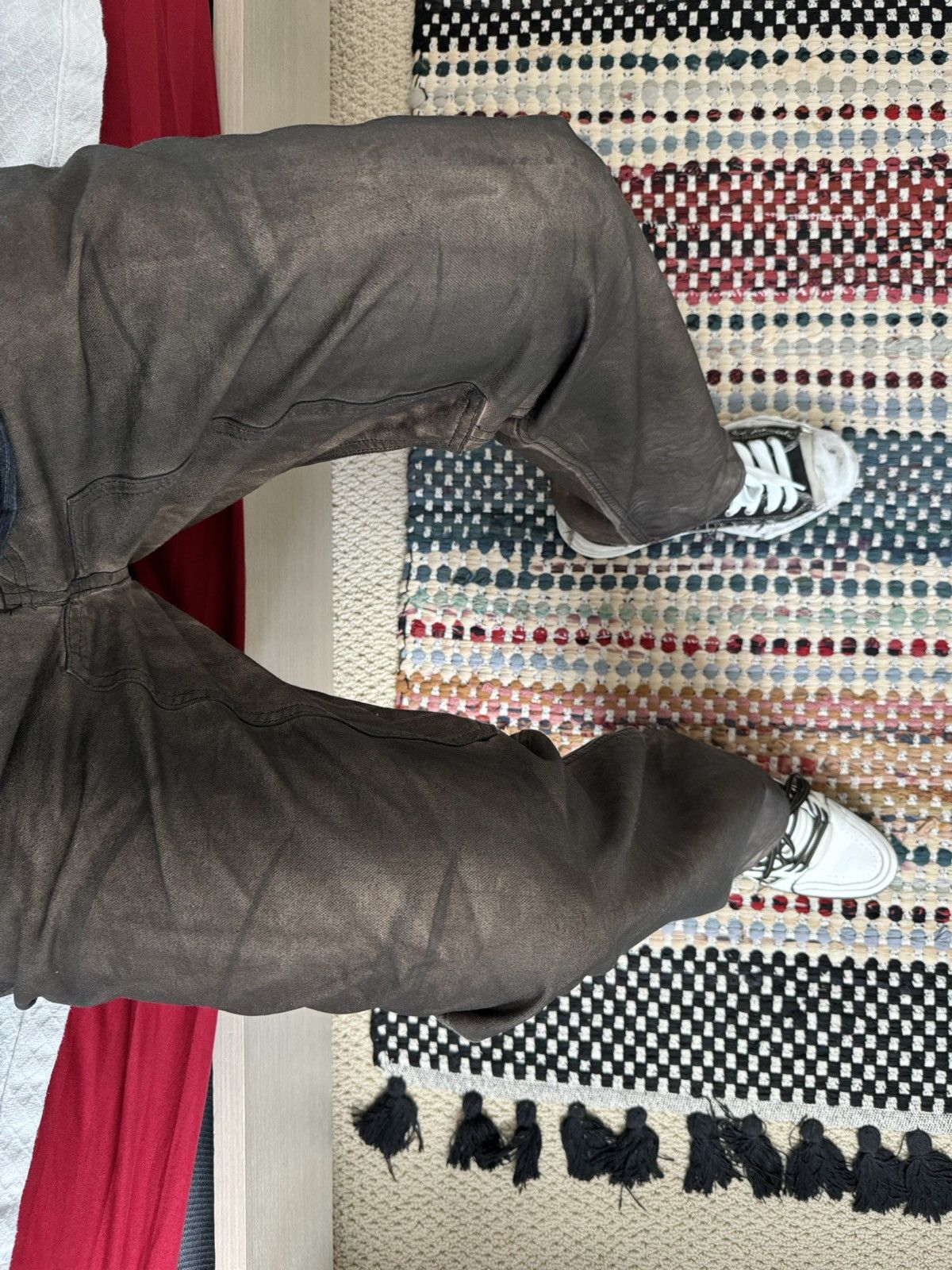 Rick Owens Rick Owens Slab Rust Wax Denim Size US 36 / EU 52 - 12 Thumbnail