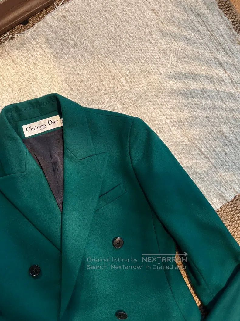 Dior Dior Wool waist double-breasted medium and long suit Size XS / US 0-2 / IT 36-38 - 5 Thumbnail