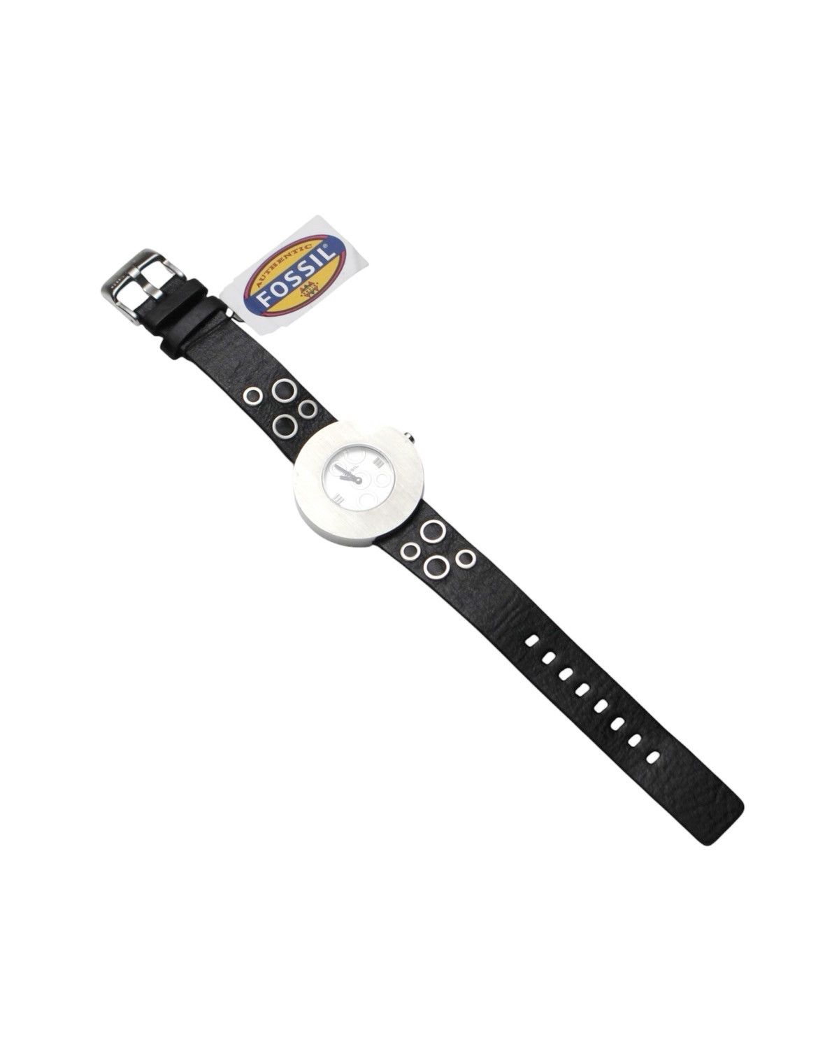 Vintage 2000S FOSSIL JR-9862 EYELET STRAP WATCH Size ONE SIZE - 8 Thumbnail