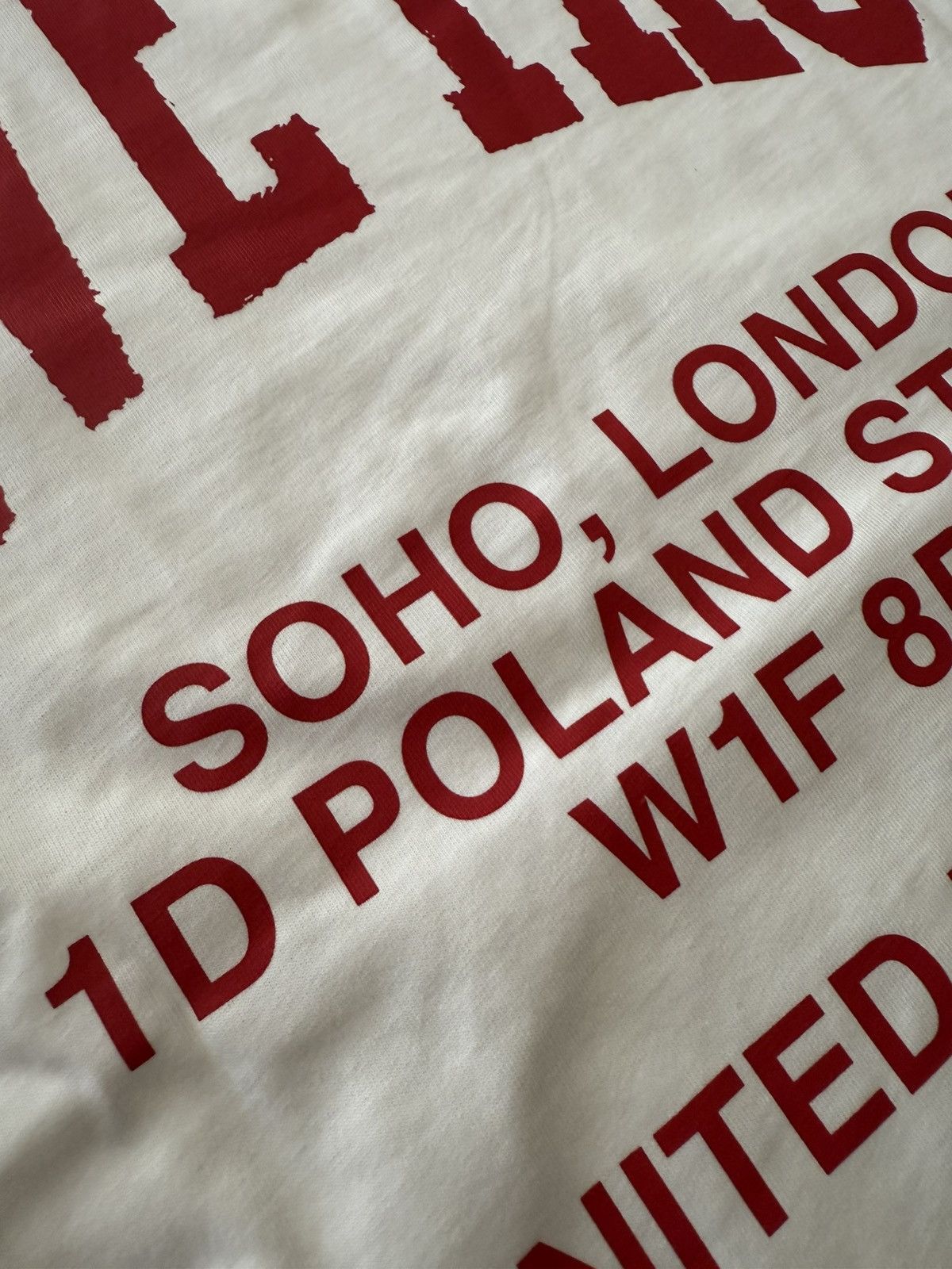 LFDY LFDY LiveFast United Kingdom Soho London Tshirt Tee Red Size US M / EU 48-50 / 2 - 6 Thumbnail