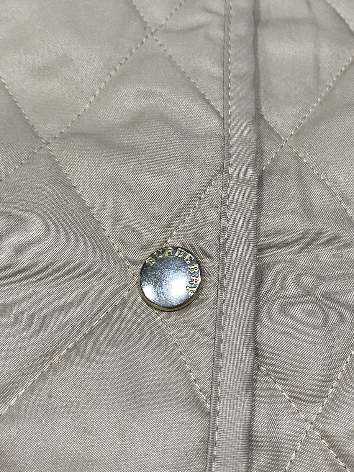 Burberry Burberry vintage quilted blue check navy jacket buttons Size US S / EU 44-46 / 1 - 10 Thumbnail
