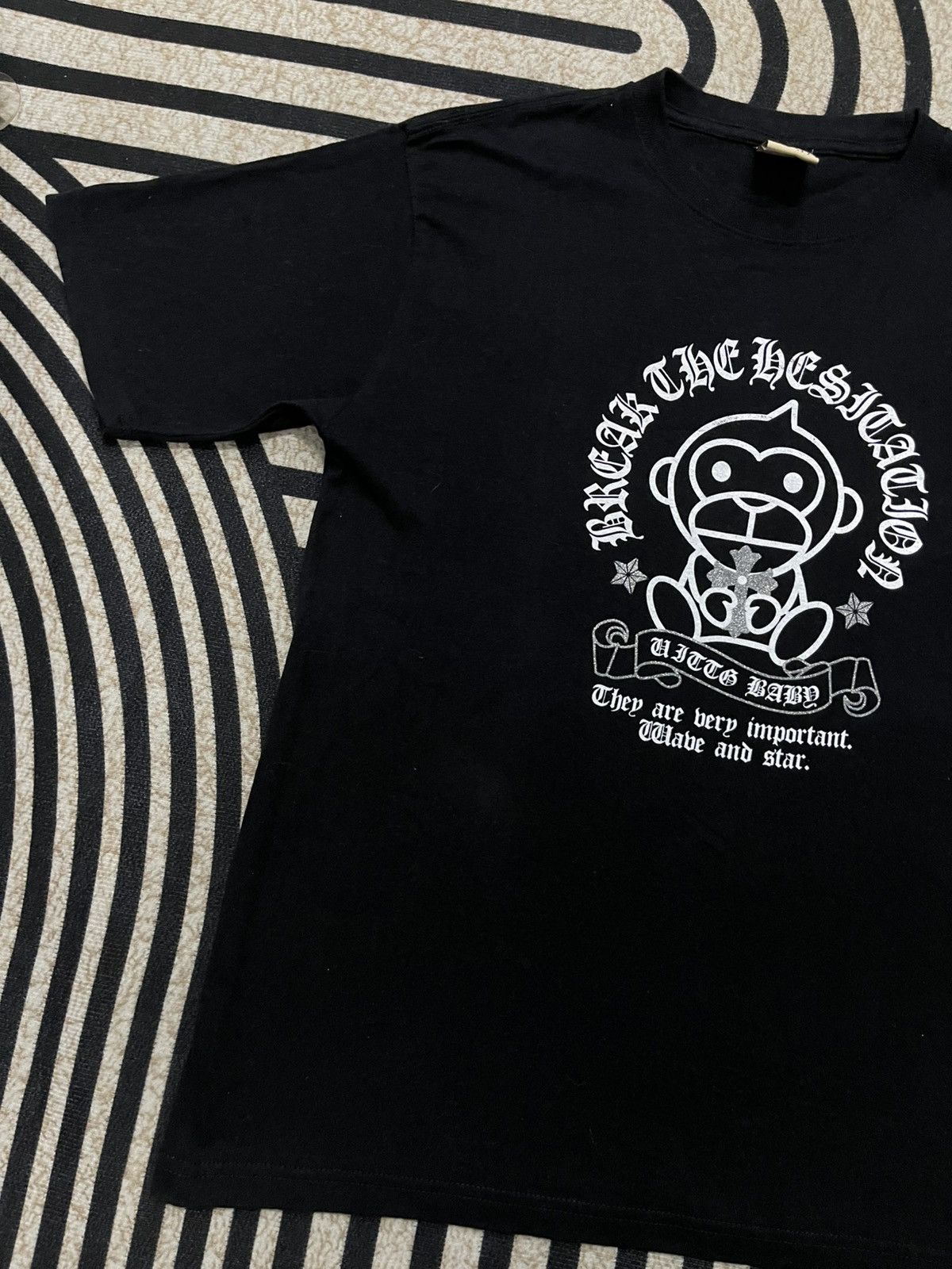 Japanese Brand 2000s CHROME HEARTS INSPIRED BRAN UITTG BABY Size US M / EU 48-50 / 2 - 4 Thumbnail