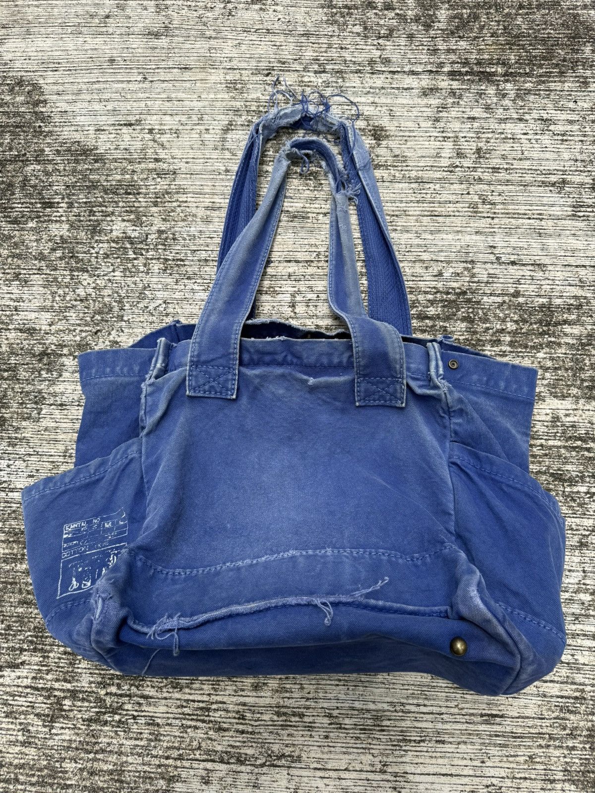 Kapital Kapital Canvas Tote Bag Large Size ONE SIZE - 8 Thumbnail