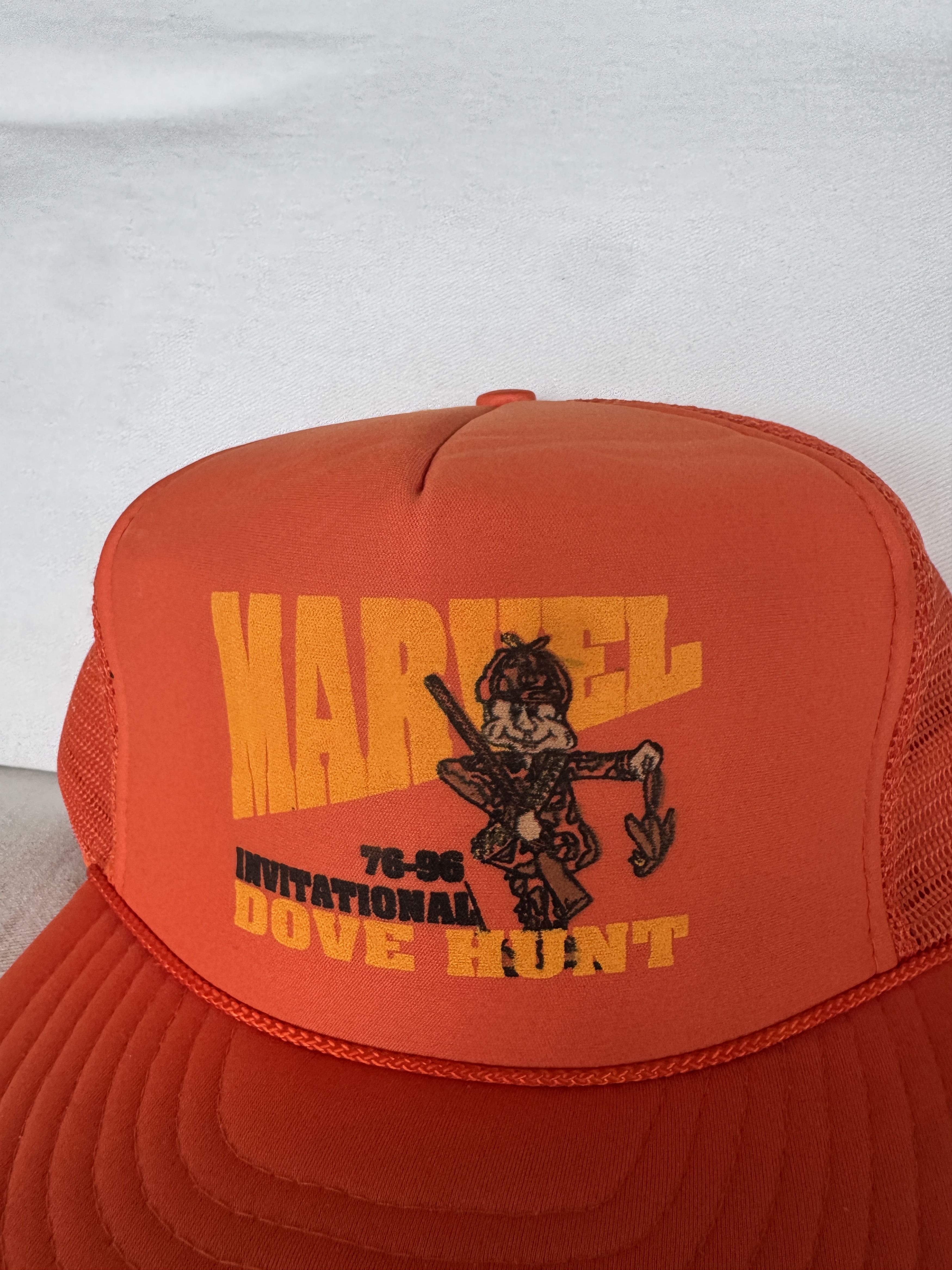 Vintage Marvel Dove Hunt Trucker Hat Size ONE SIZE - 2 Thumbnail