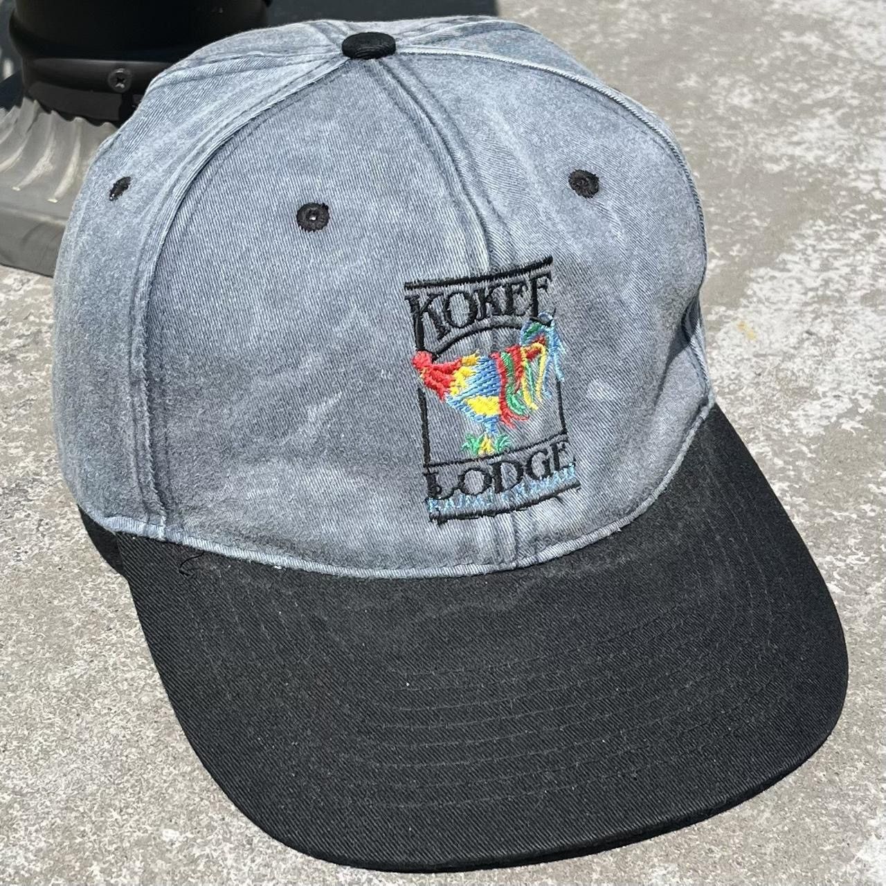 Vintage Vintage Fahrenheit Kokee Lodge Hawaii SnapBack Hat Size ONE SIZE - 1 Thumbnail
