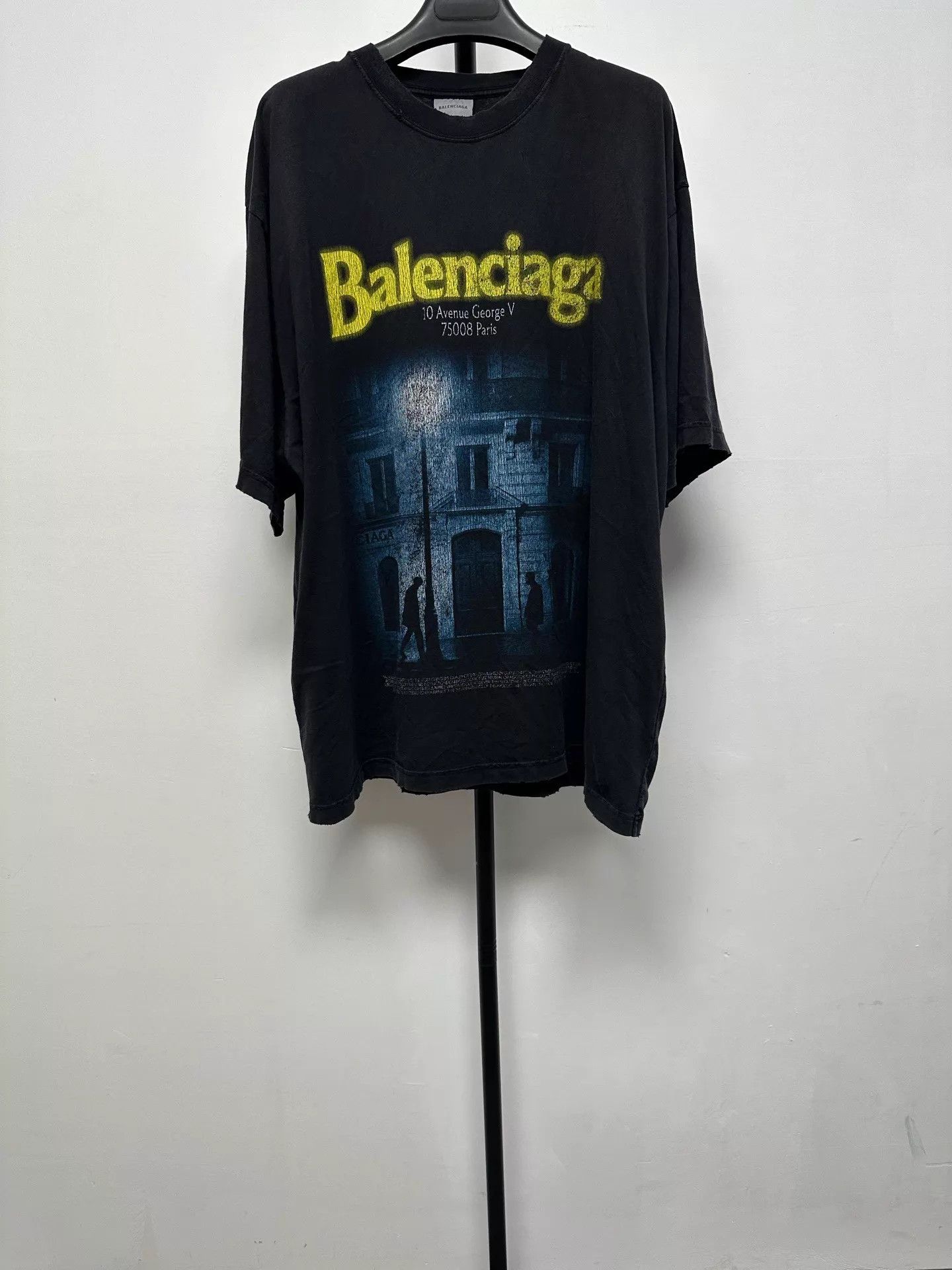 BALENCIAGA GARDE-ROBE Tシャツ ブラック XS Balenciaga Balenciaga Garde Robe Black T Shirt | Grailed