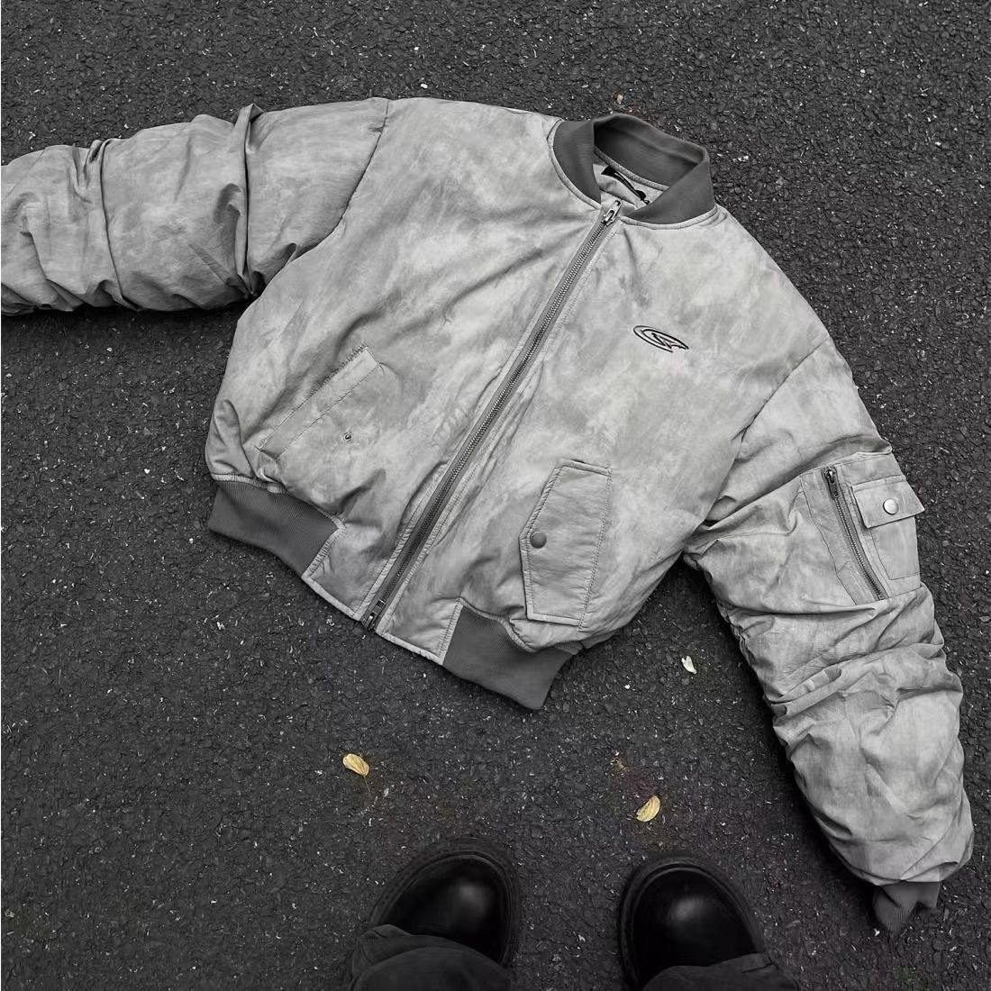 Japanese Brand × Vintage Retro Wasteland Wind Jacket Pleated Design Size US XL / EU 56 / 4 - 1 Thumbnail