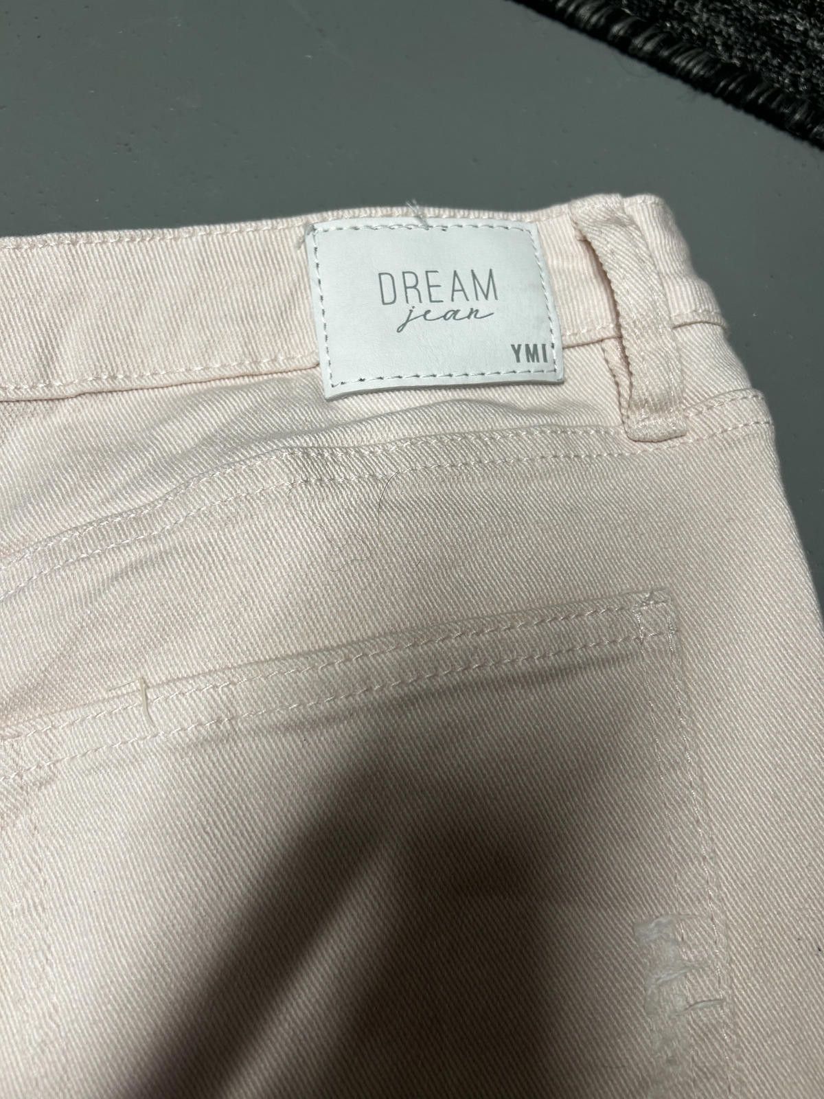 Designer YMI Distressed Denim Shorts - Light Pink Size 30" / US 8 / IT 44 - 5 Thumbnail