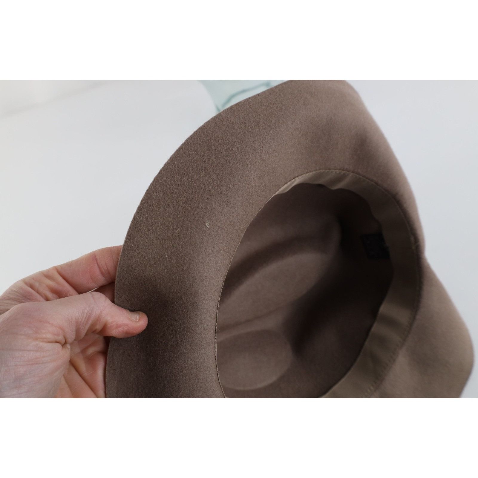 Vintage Vintage Boho Chic Ribbon Felt Wool Floppy Brim Fedora Hat Size ONE SIZE - 9 Thumbnail