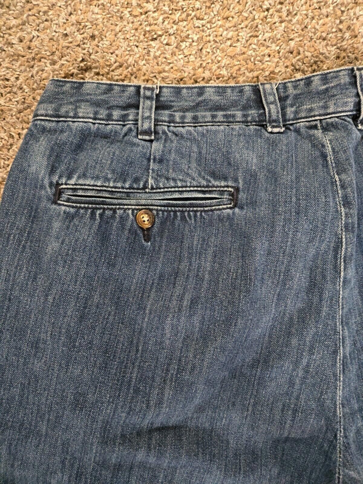 Orvis Orvis Sporting Traditions Pleated Cotton Denim Pant Size 38 Size US 38 / EU 54 - 10 Thumbnail