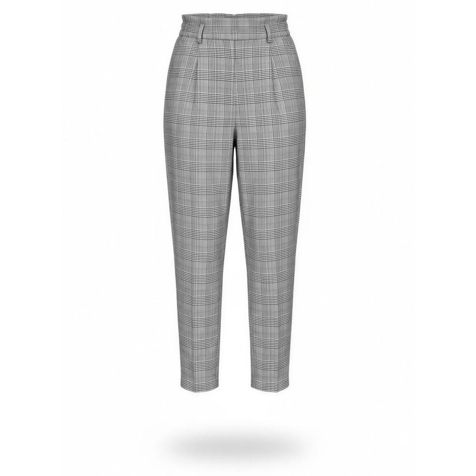 Fashion Nova Fashion Nova Pants Womens Size Small Gray Black Plaid Size 26" / US 2 / IT 38 - 1 Thumbnail