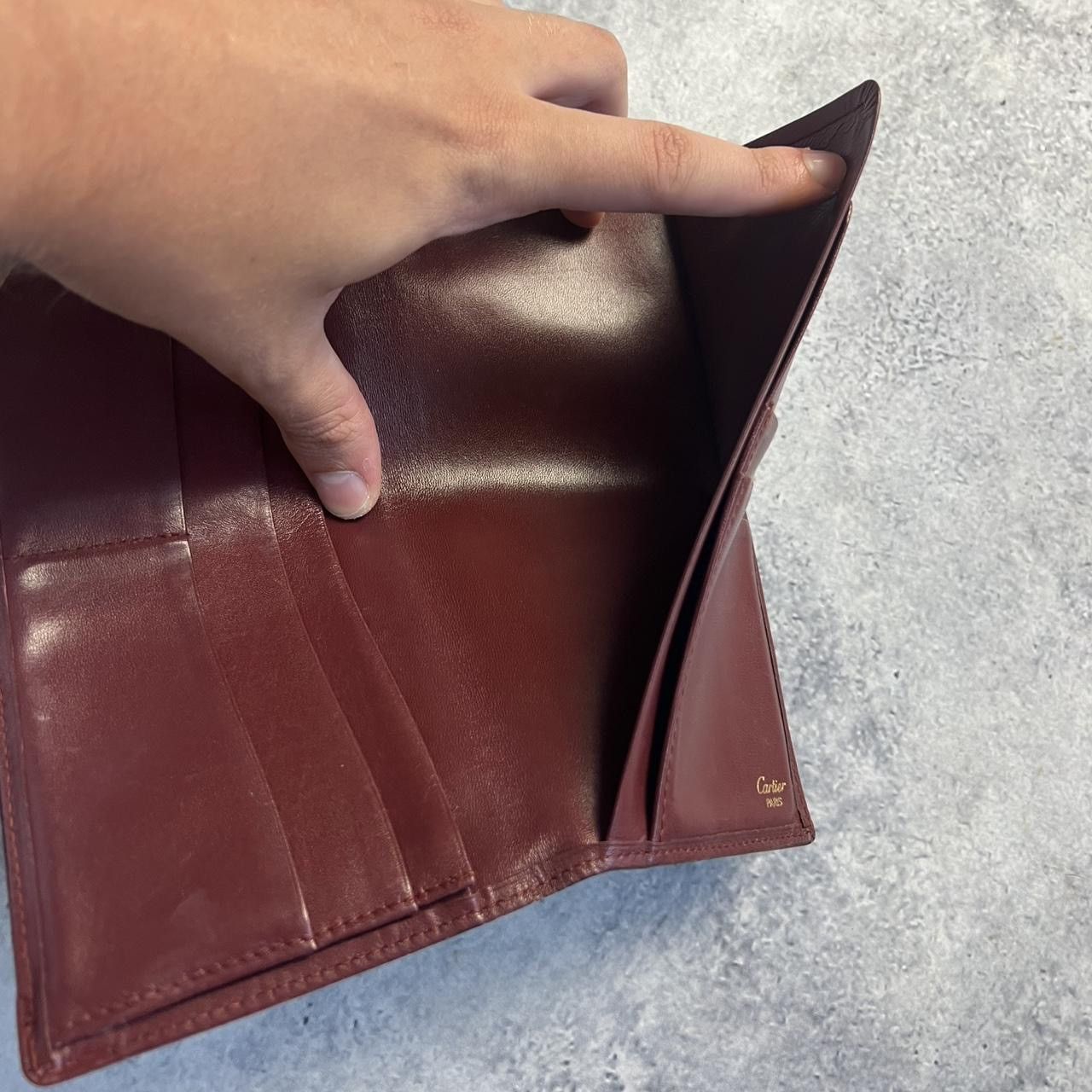 Cartier Cartier vintage wine red long wallet Size ONE SIZE - 7 Thumbnail