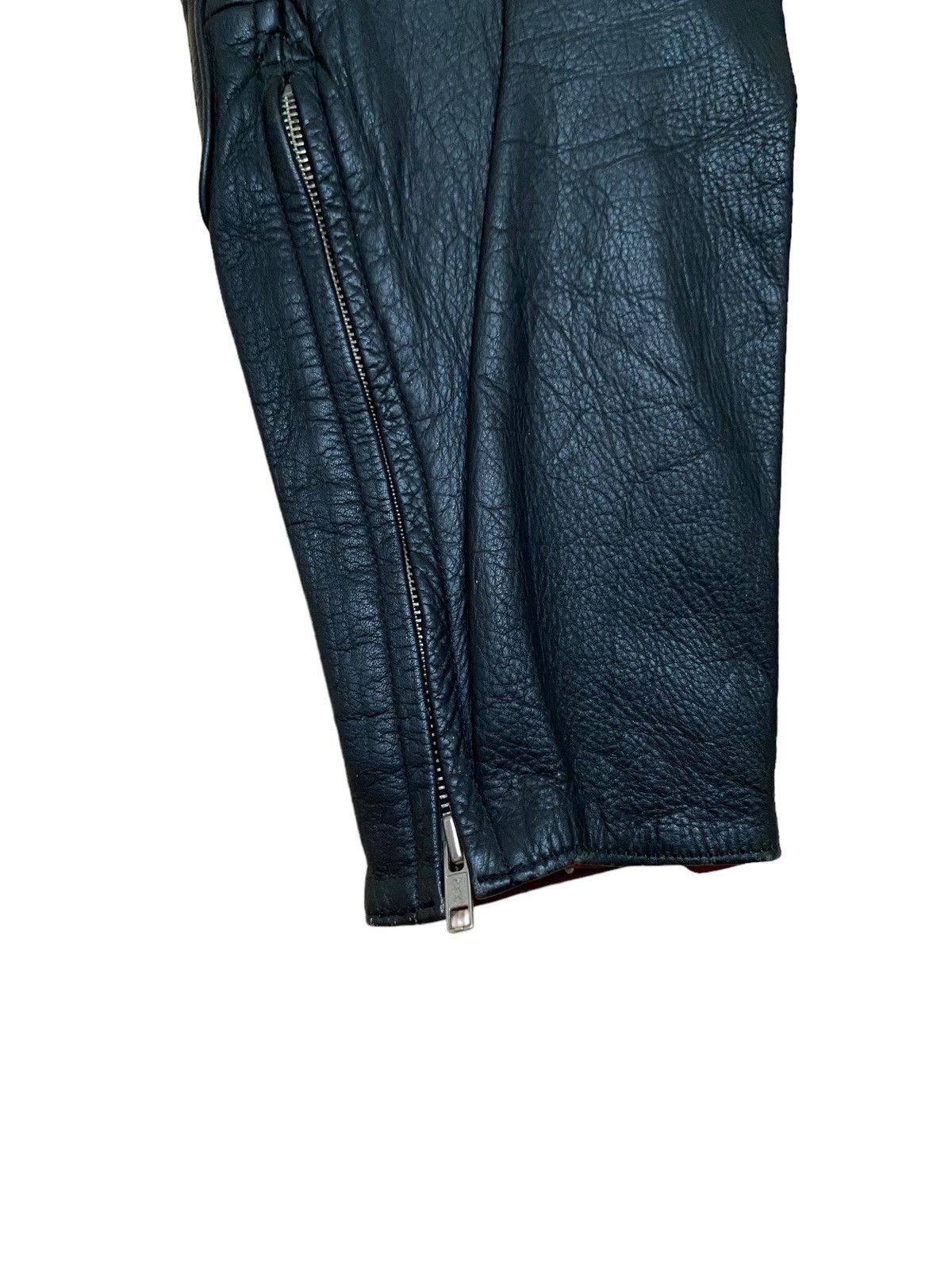 Vintage Vintage Brand Kushitani Motor Cross Leather Pants 1980s Size US 30 / EU 46 - 4 Thumbnail