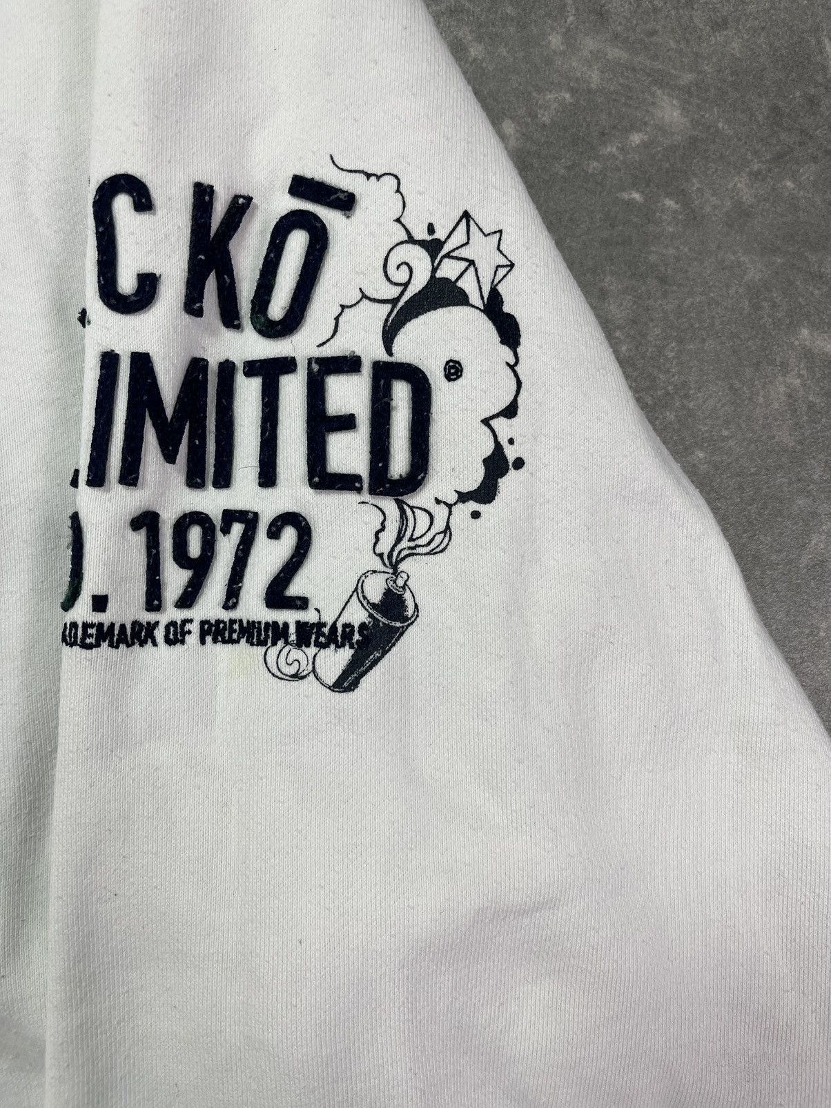 Ecko Unltd. Ecko Unltd. Mega Baggy Printed Zip Hoodie 3XL Rare Size US XXL / EU 58 / 5 - 8 Thumbnail