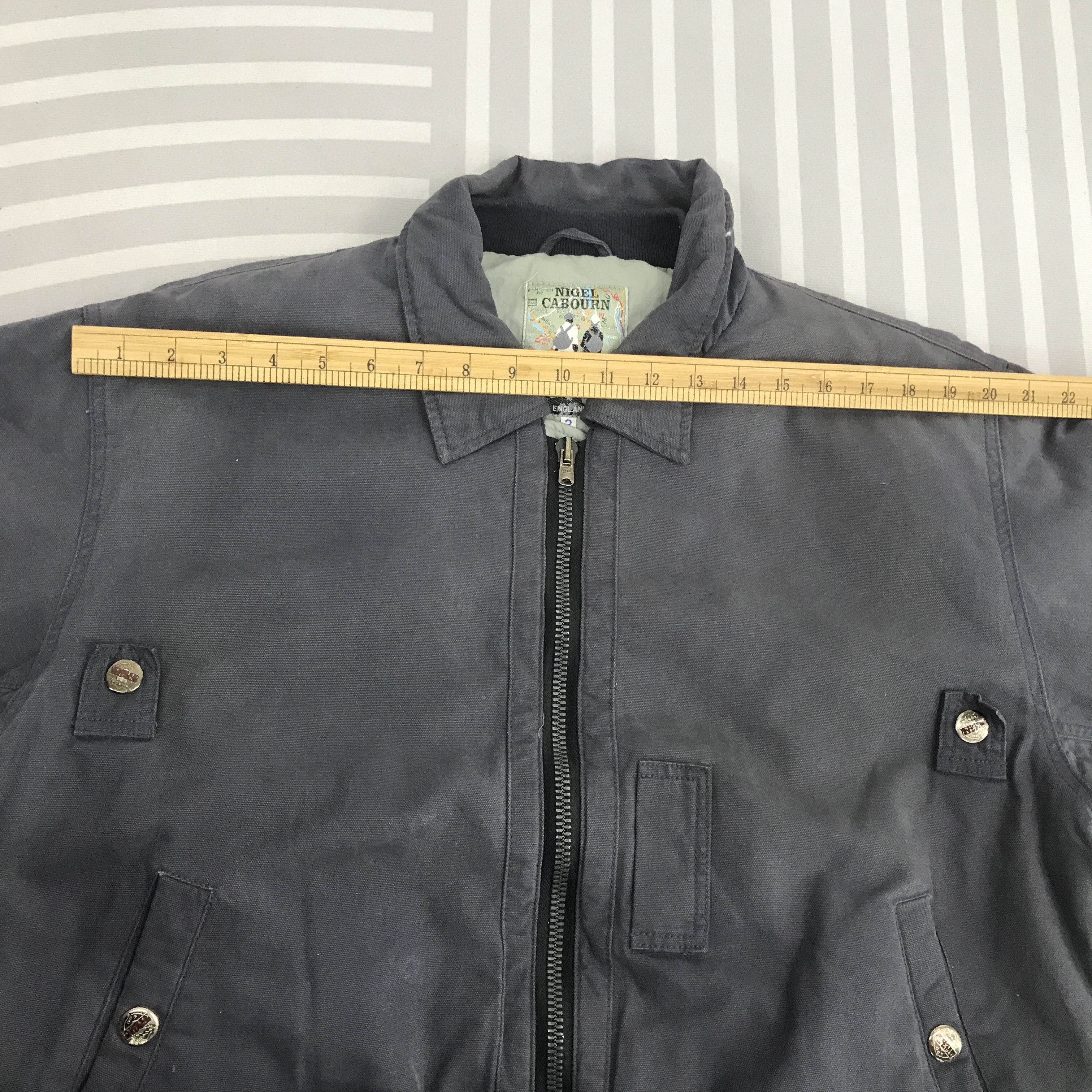 Nigel Cabourn × Vintage Vintage Nigel Cabourn Bombers Ma-1 Style Jacket Size US L / EU 52-54 / 3 - 4 Thumbnail