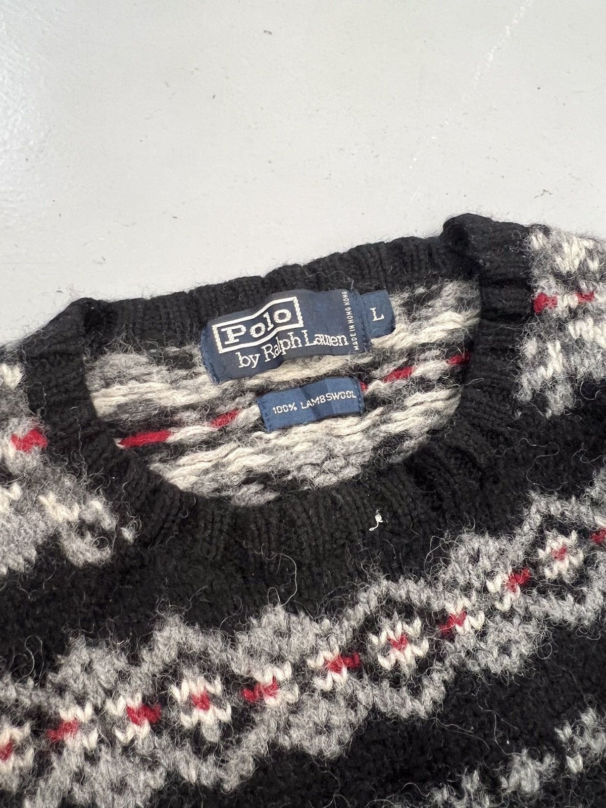 Polo Ralph Lauren Vintage polo Ralph Lauren knit sweater Size L / US 10 / IT 46 - 4 Thumbnail