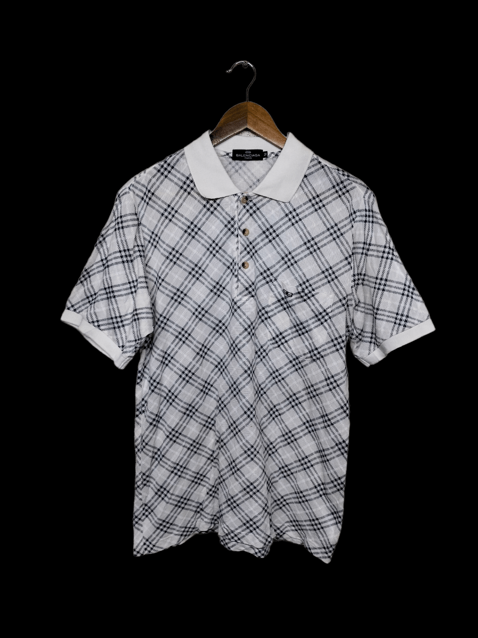 Balenciaga Vintage Balenciaga Polo tee Size US M / EU 48-50 / 2 - 1 Thumbnail
