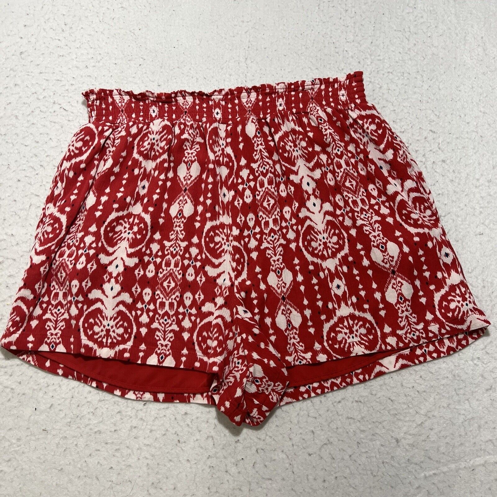 Other Knox Rose Women's XL High Rise Boho 2.5" Inseam Sweat Shorts Size 40" / US 18 - 6 Thumbnail