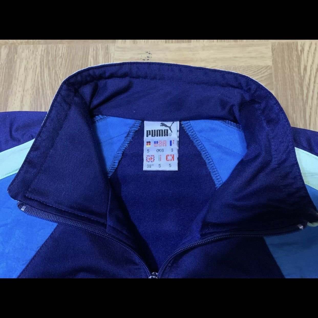Puma × Vintage Puma Vintage Track Jacket Men Size (M)S Size US S / EU 44-46 / 1 - 7 Thumbnail