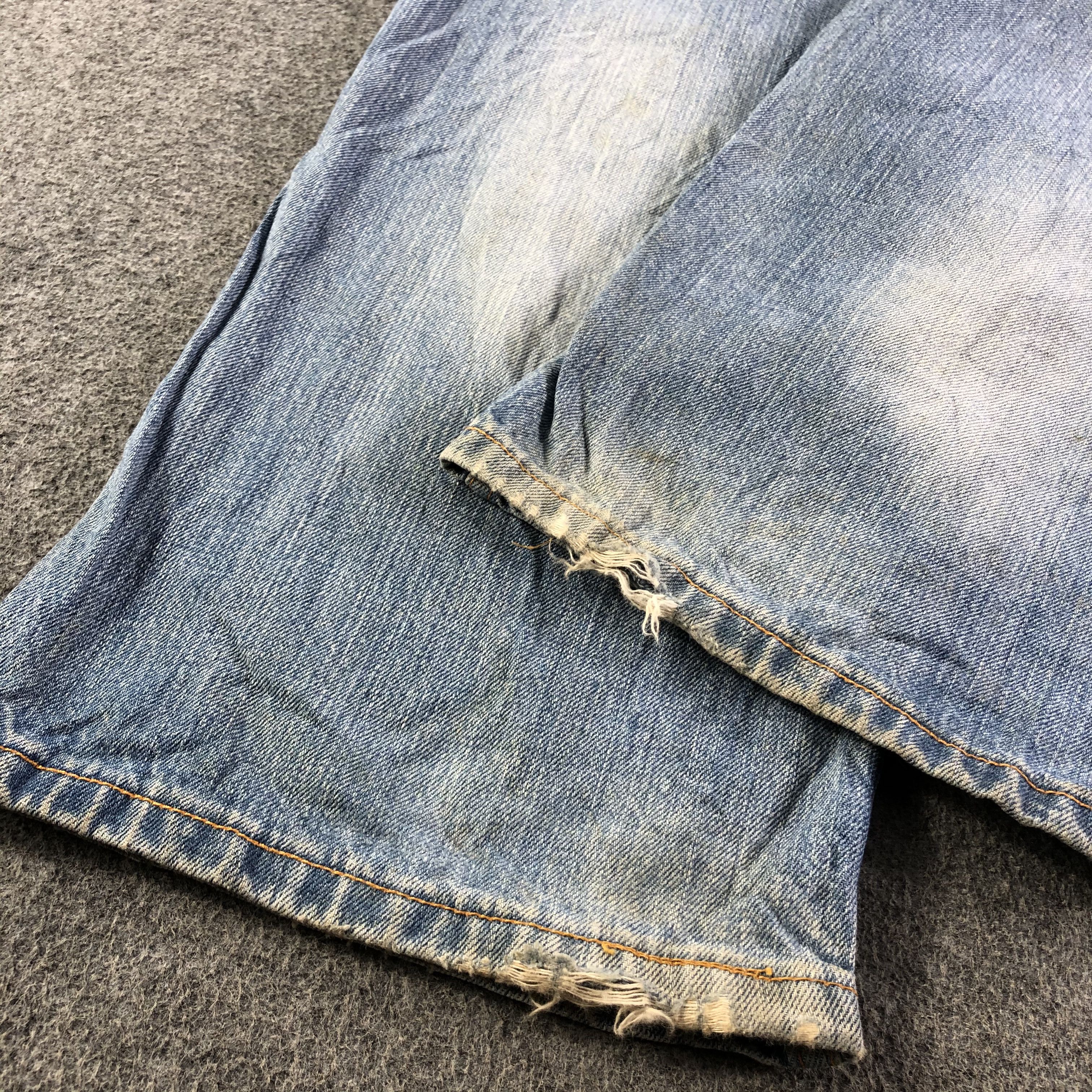 Levi's Vintage Light Wash Levis 529 Jeans-J3351 Size US 35 - 6 Thumbnail